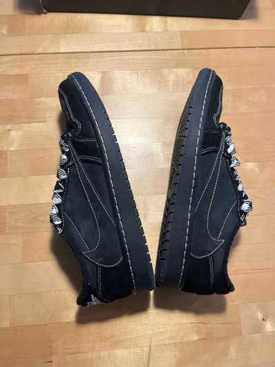 Travis Scott × Nike Air Jordan 1 Low OG SP "Black Phantom"
