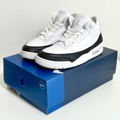 Fragment × Nike Air Jordan 3 "White/Black"