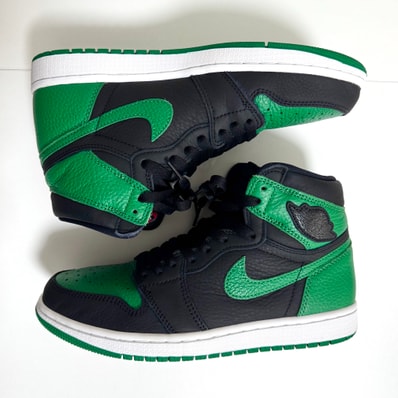 Nike Air Jordan 1 Retro High OG "Black/Pine Green" (2020)