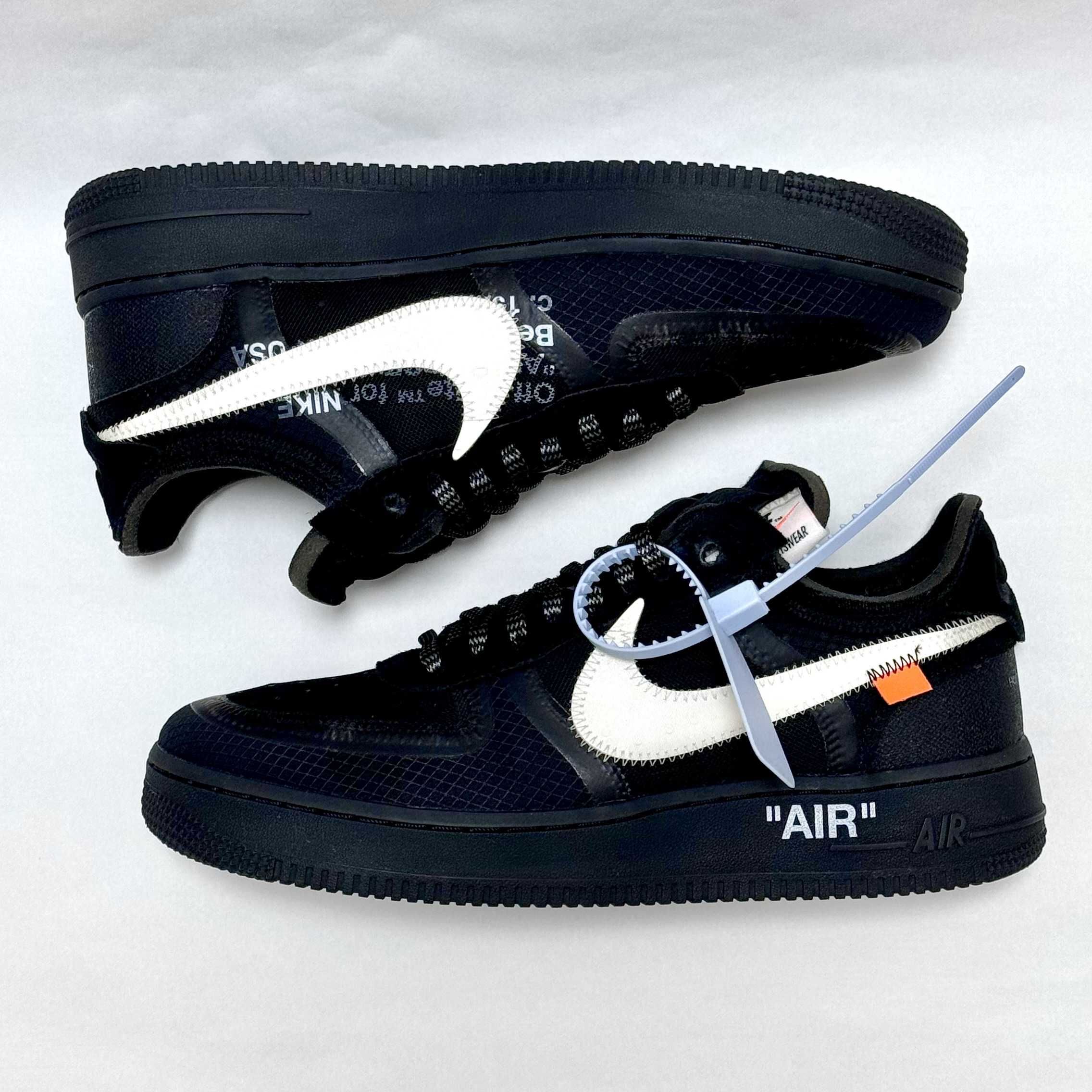 Off-White × Nike Air Force 1 Low "Black"
