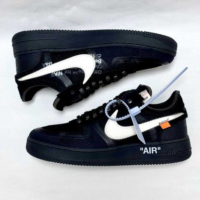 Off-White × Nike Air Force 1 Low "Black"