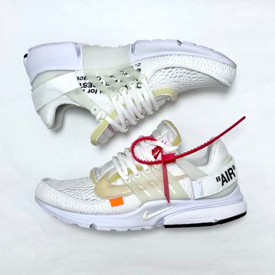 Off-White × Nike Air Presto "White/Black/Cone"