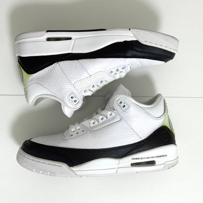 Fragment × Nike Air Jordan 3 "White/Black"