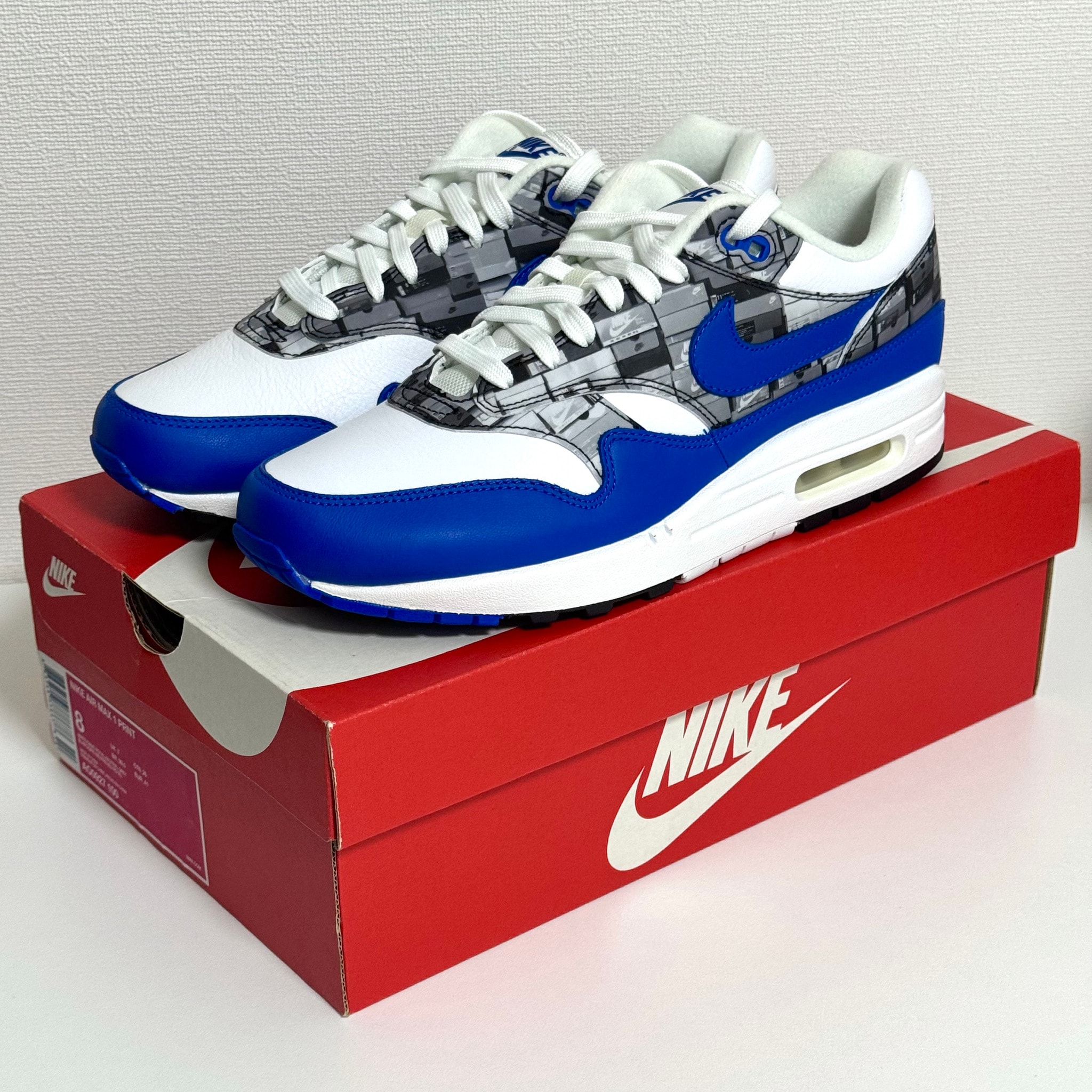 atmos × Nike Air Max 1 Blue "We Love Nike"