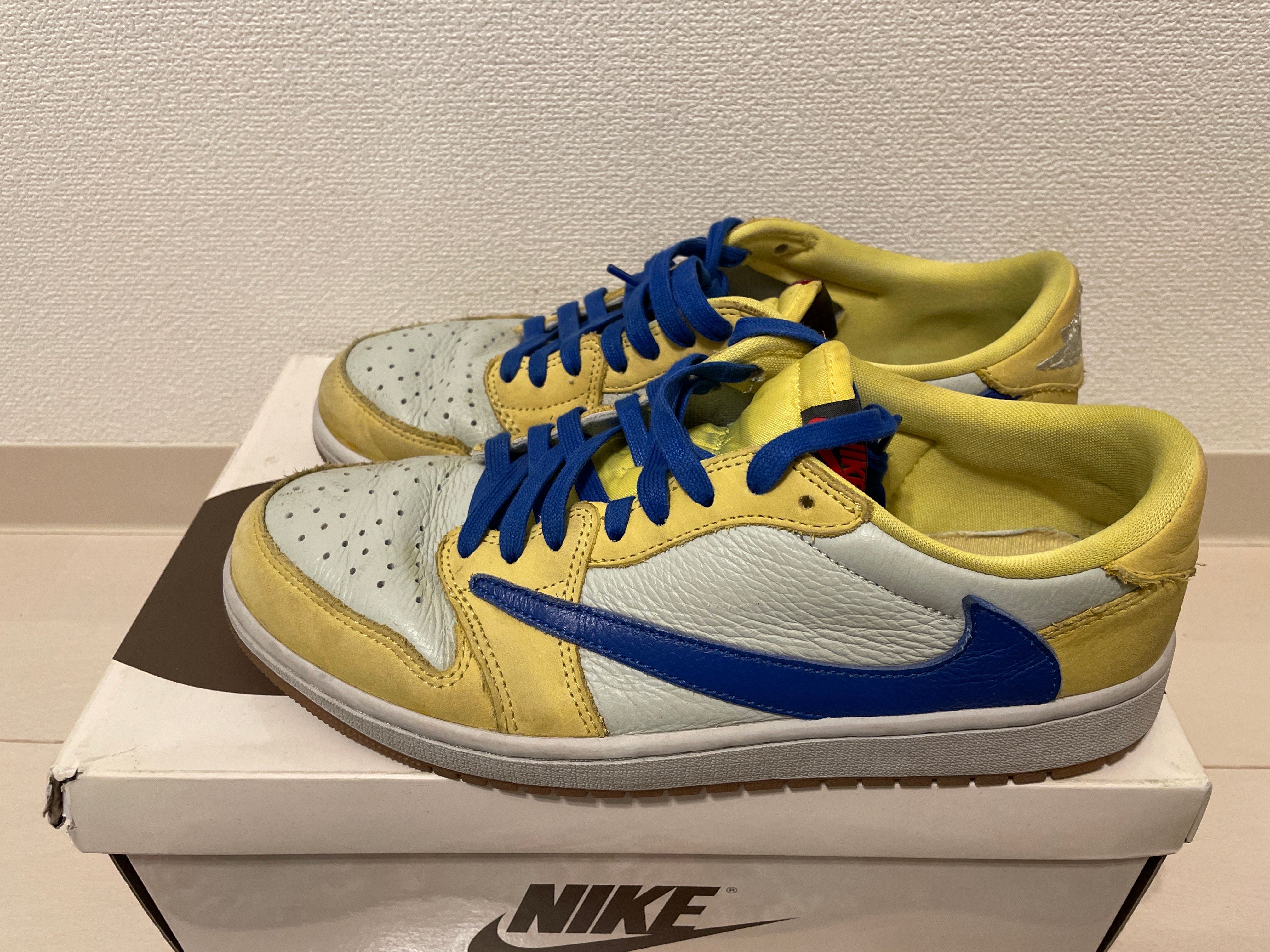 Travis Scott × Nike Women's Air Jordan 1 Retro Low OG "Canary"
