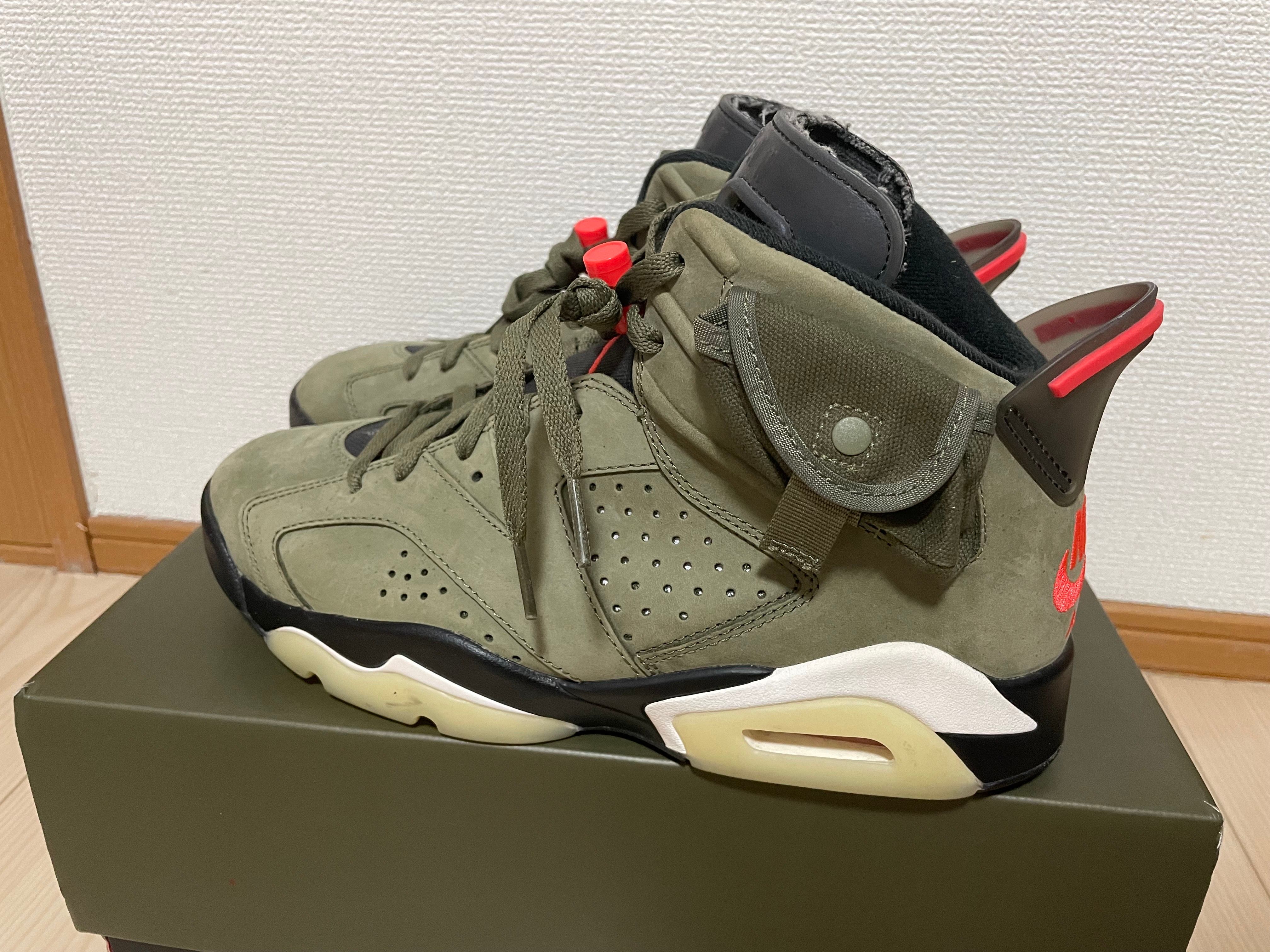 Travis Scott × Nike Air Jordan 6 Retro "Medium Olive"