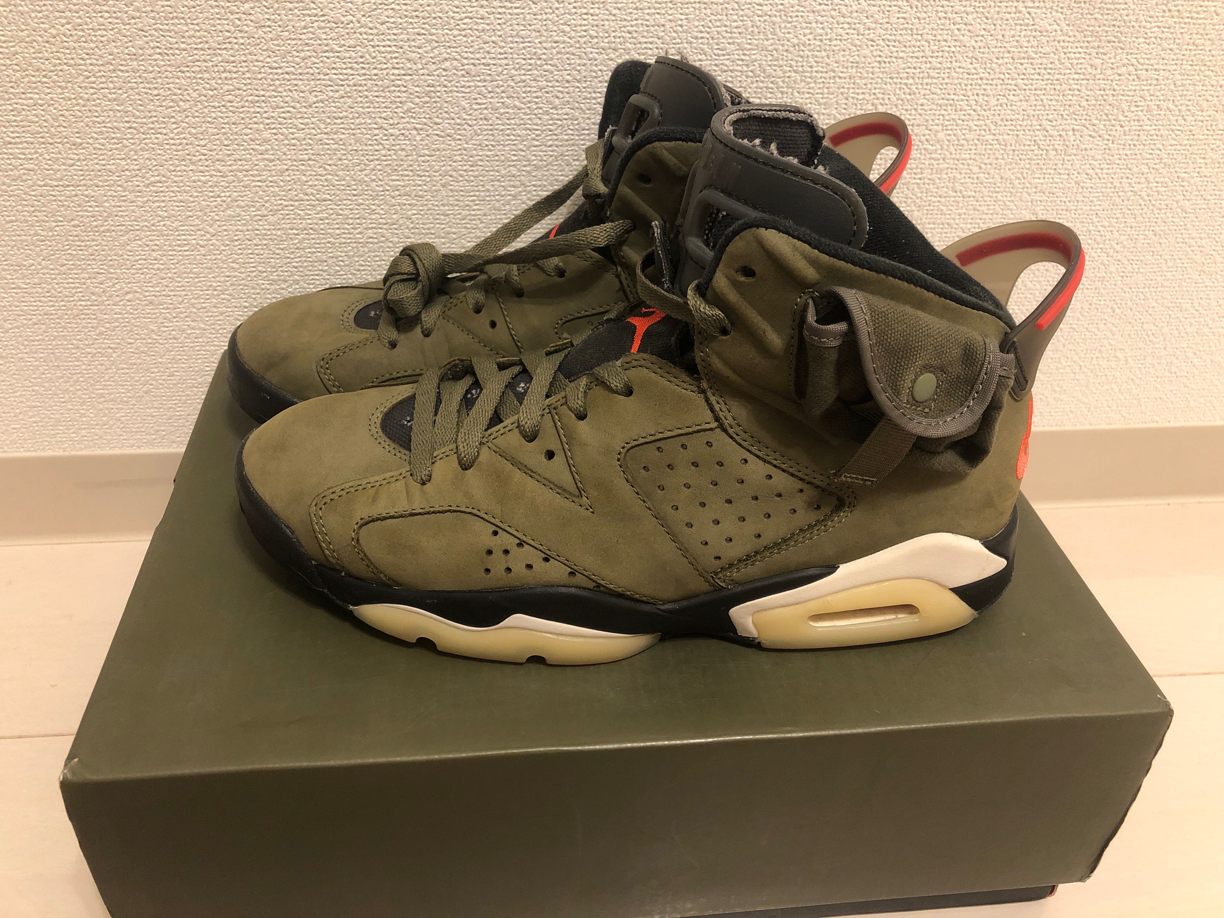 Travis Scott × Nike Air Jordan 6 Retro "Medium Olive"