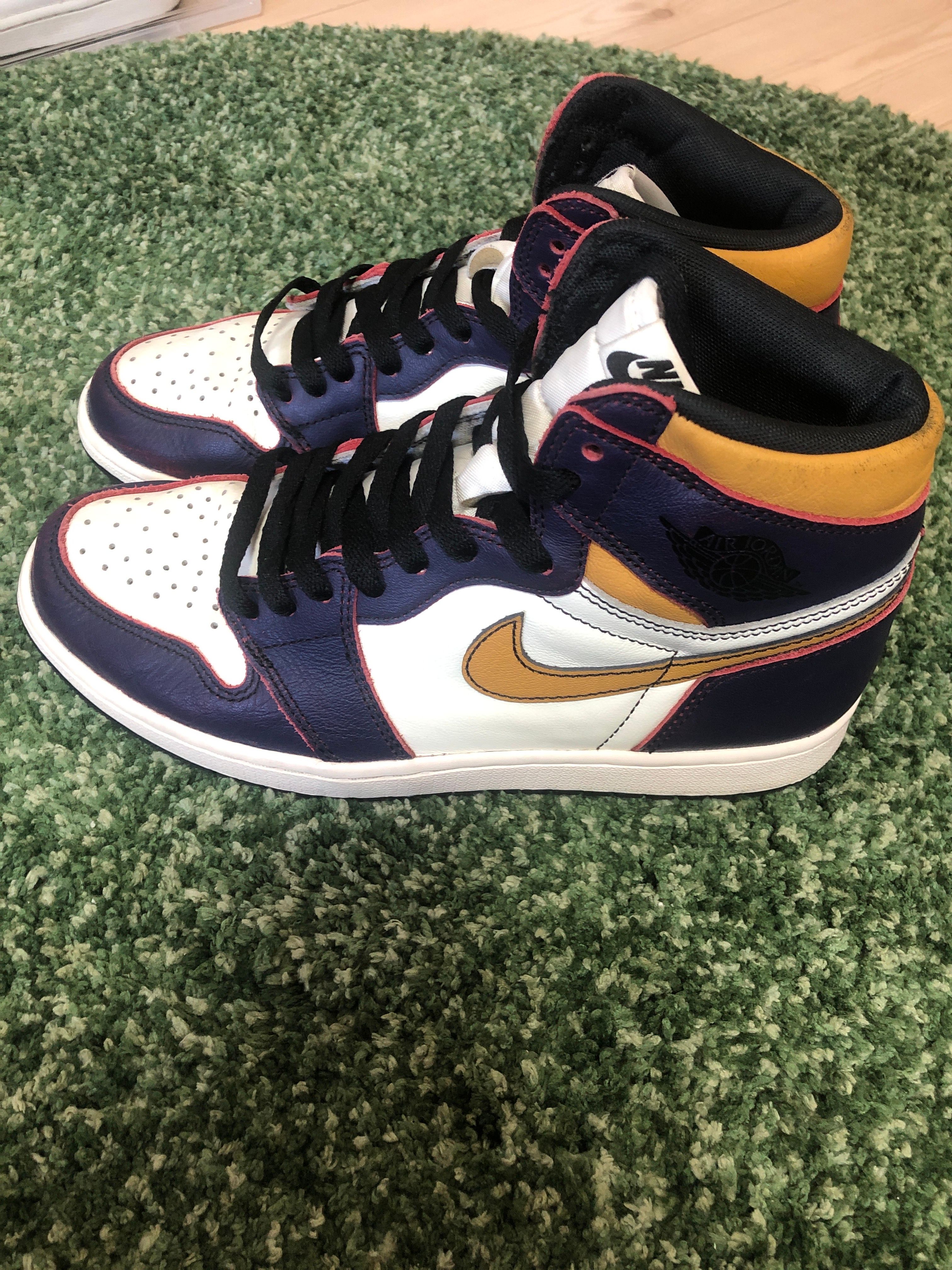 NIKE SB High la to Chicago 鑑定書付き NIKE - NIKE SB AIR JORDAN 1 HIGH LA TO CHICAGOの通販 by tk's