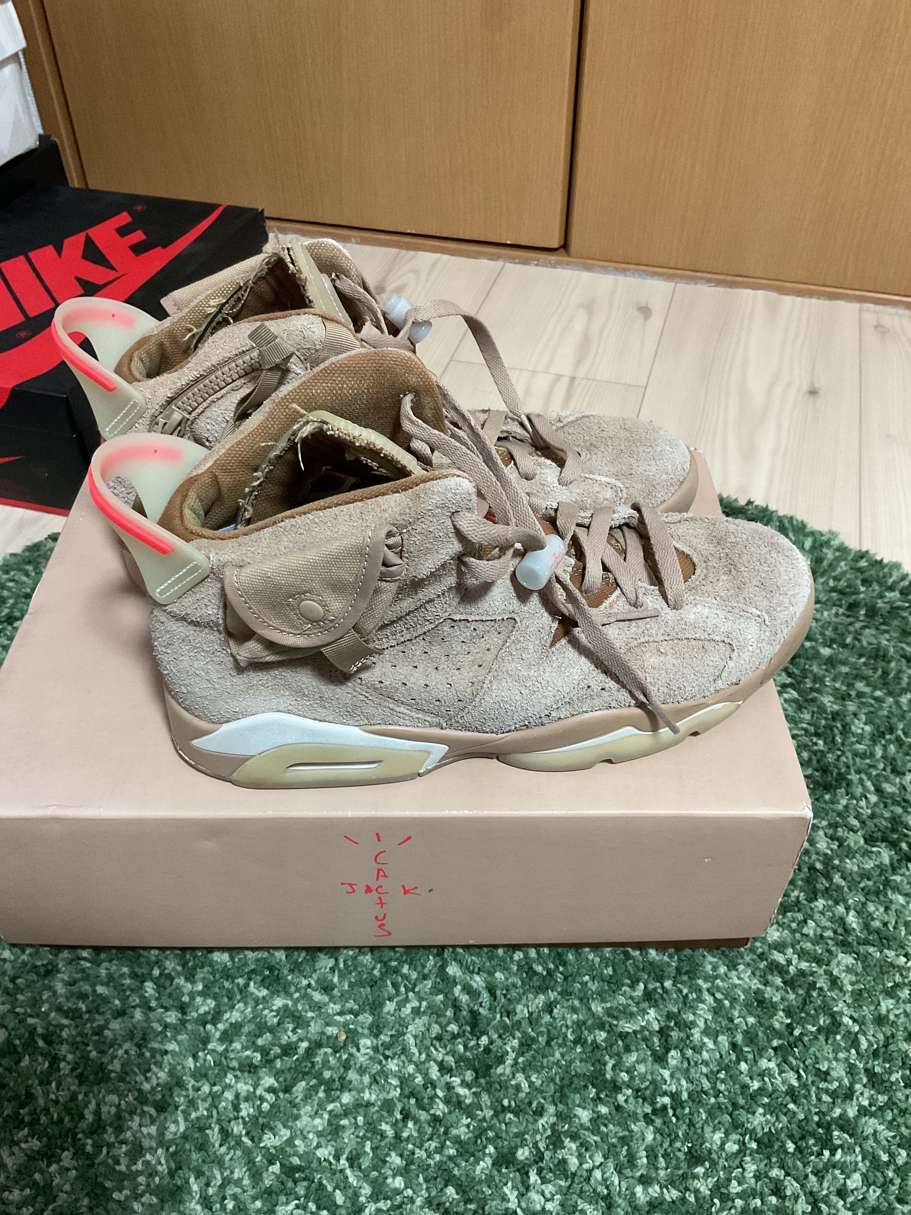 Travis Scott × Nike Air Jordan 6 "British Khaki"