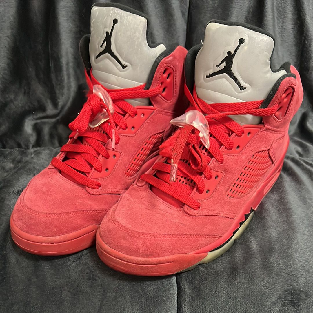 Nike Air Jordan 5 Ratro "Red Suede"
