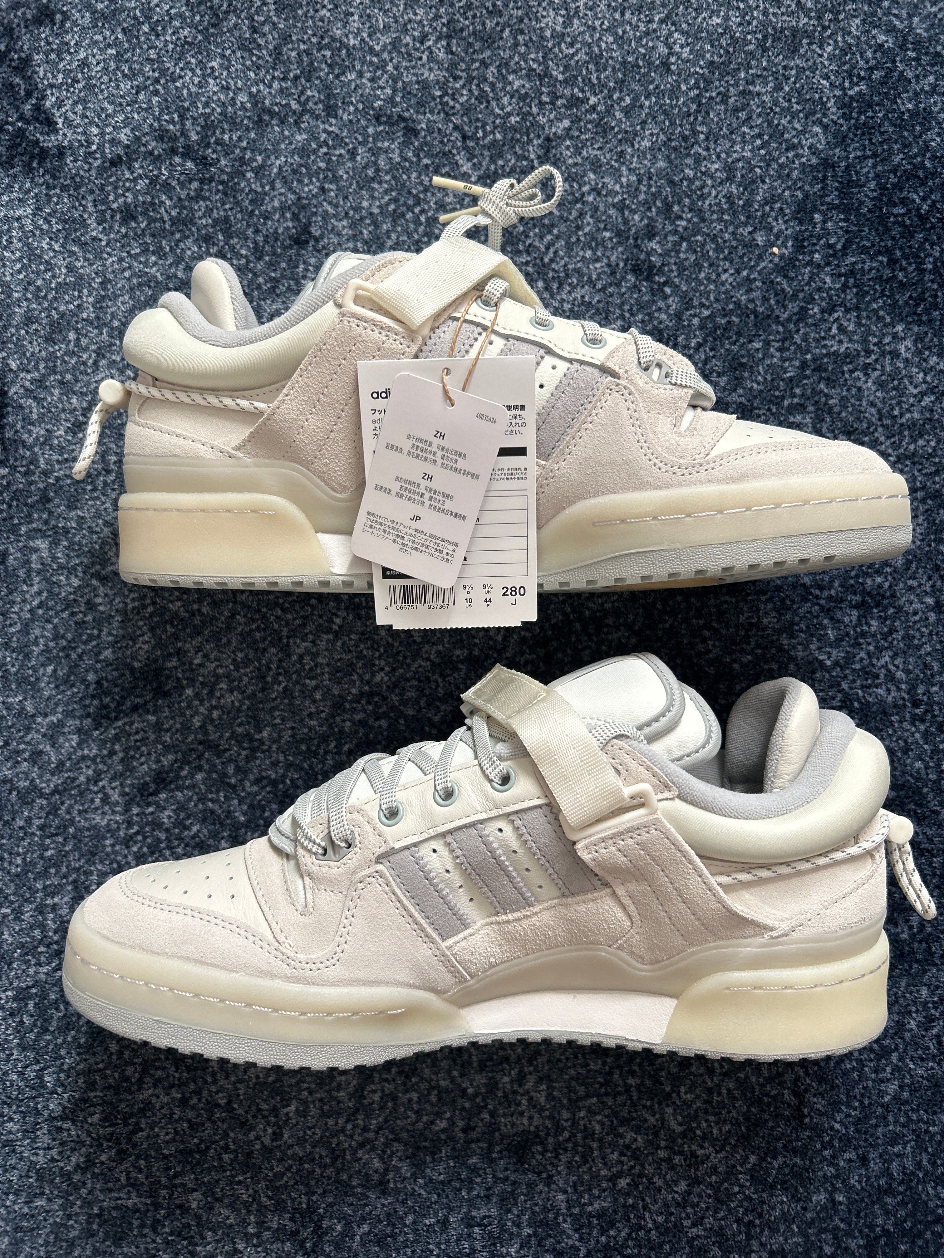 Bad Bunny × adidas Forum Low "White Bunny"