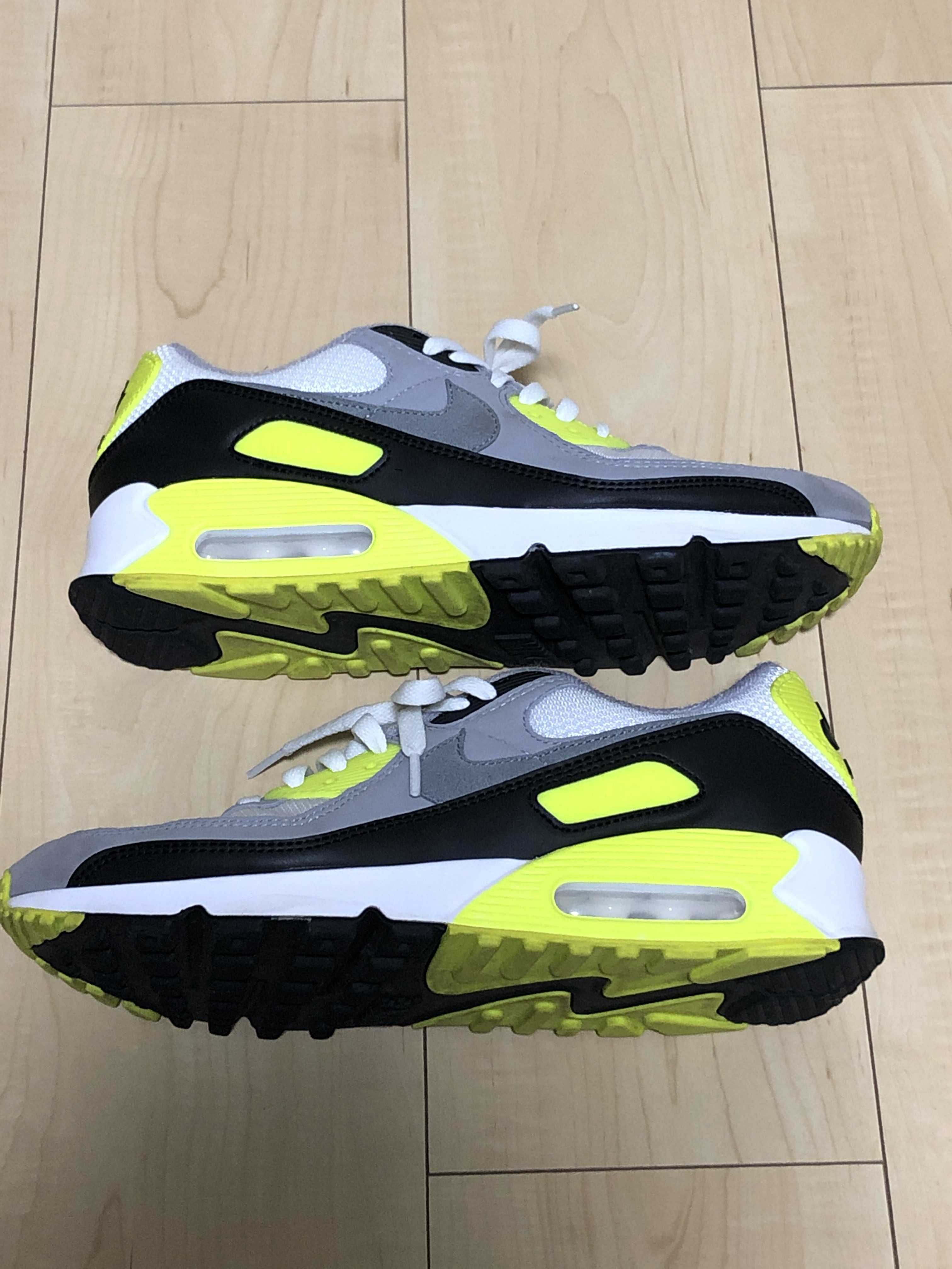 NIKE AIR MAX 90 "VOLT/PARTICLE GREY"
