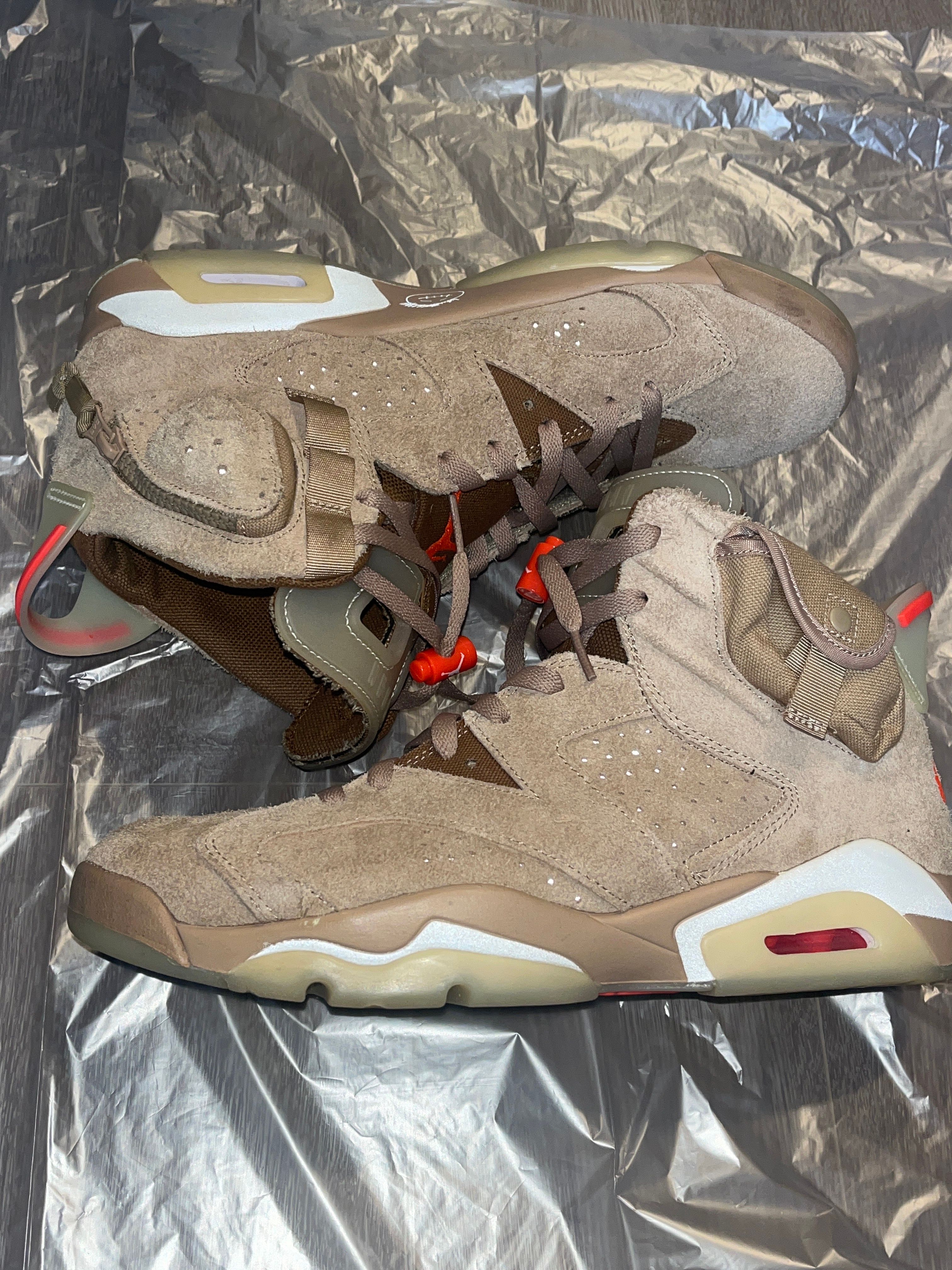 Travis Scott × Nike Air Jordan 6 "British Khaki"
