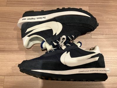 Fragment × sacai × Nike LD Waffle "Blackended Blue"