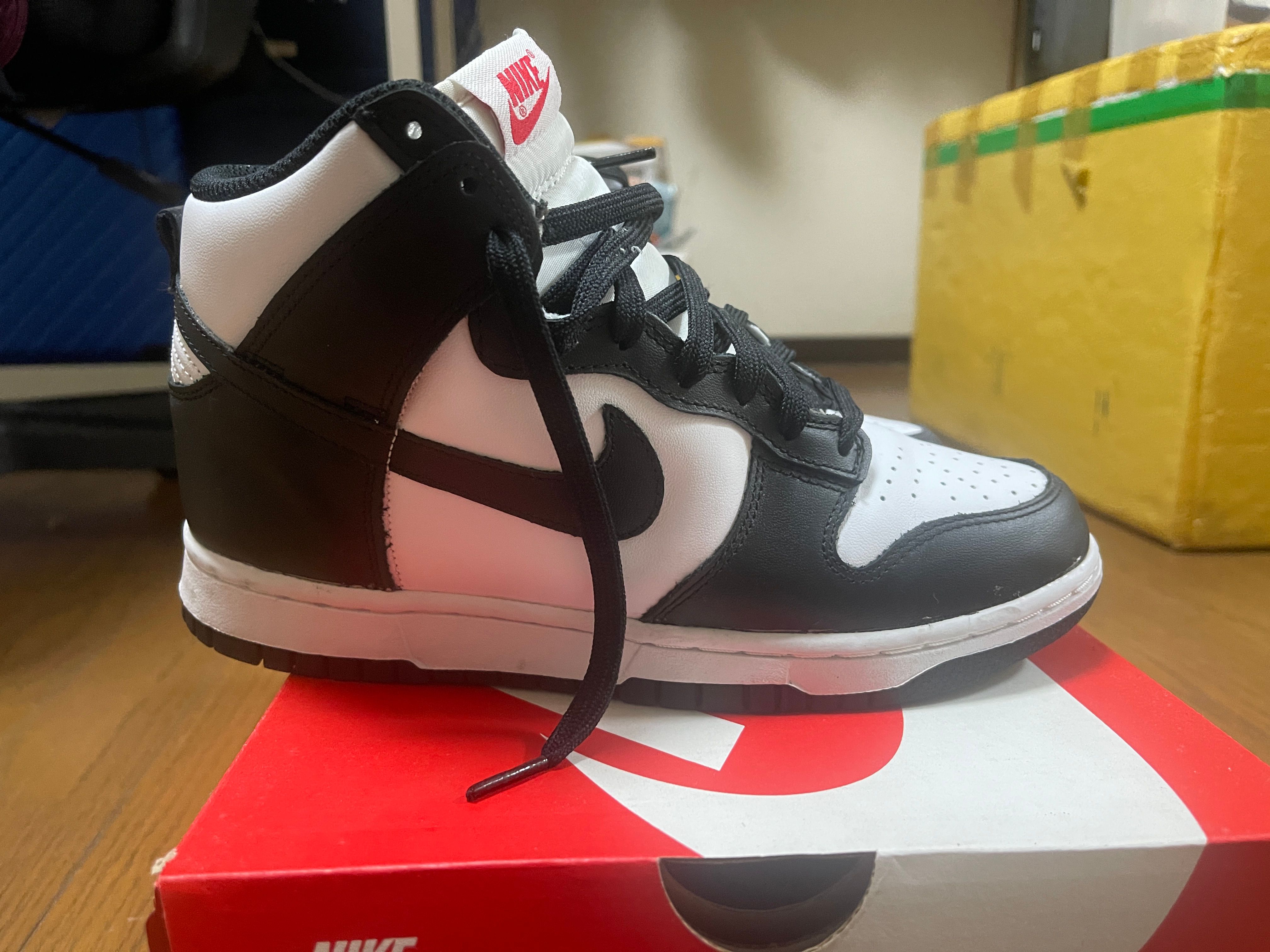 Nike Women's Dunk High "Black and White"