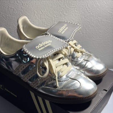 Wales Bonner × adidas Samba "Silver"