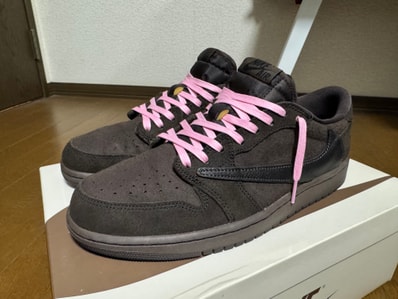 Travis Scott × Nike Air Jordan 1 Low OG SP "Velvet Brown and Dark Mocha"