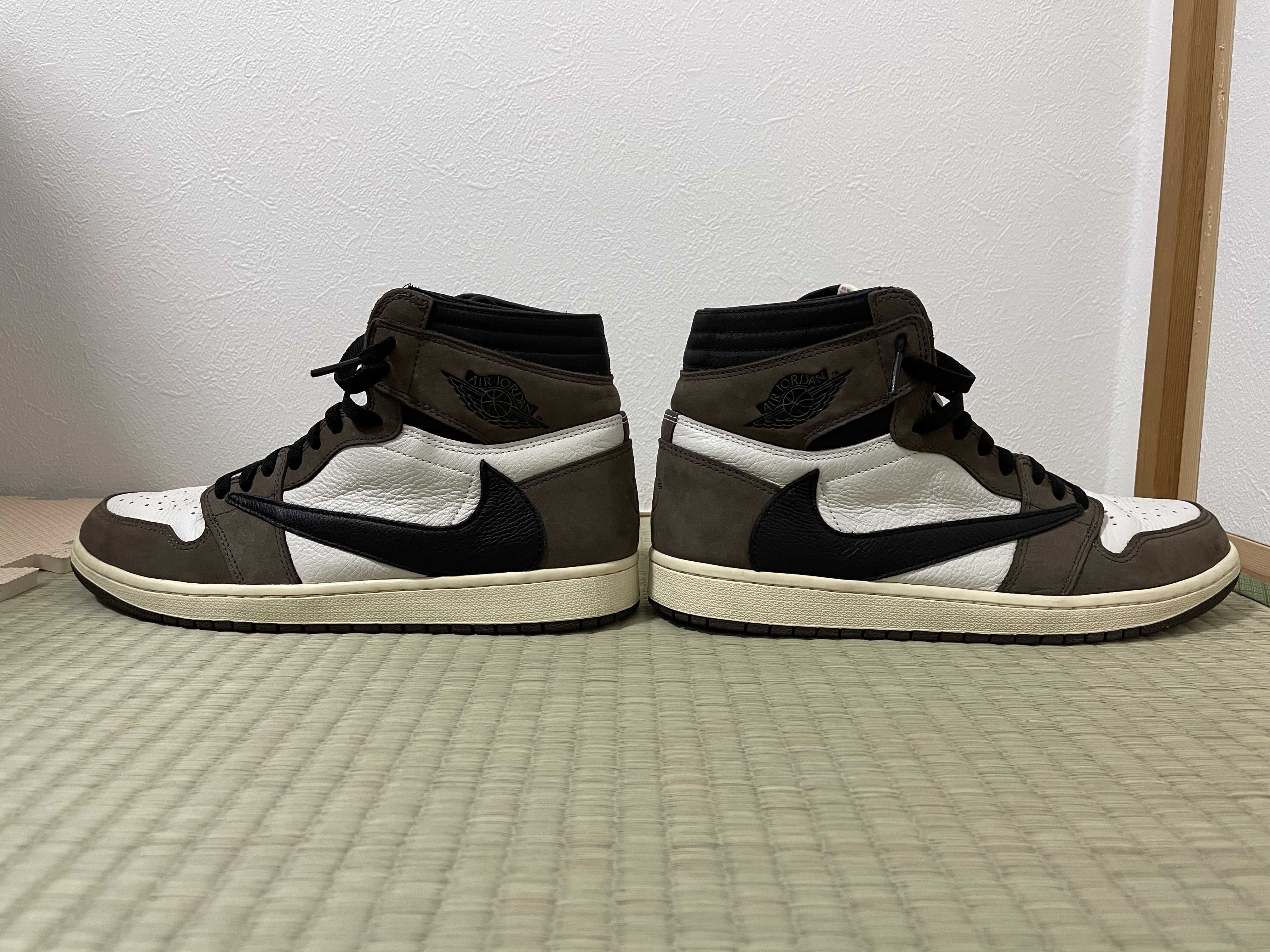 Travis Scott × Nike Air Jordan 1 Retro High OG TS SP "Sail/Dark Mocha"