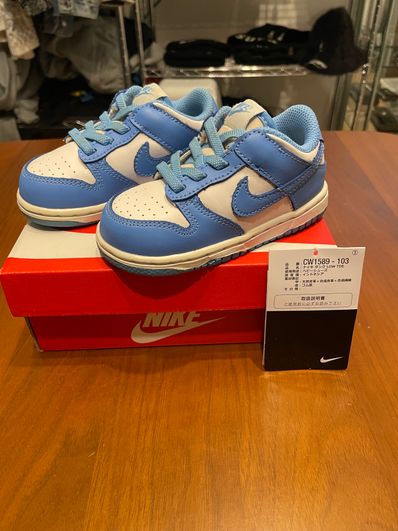 Nike TD Dunk Low "University Blue"