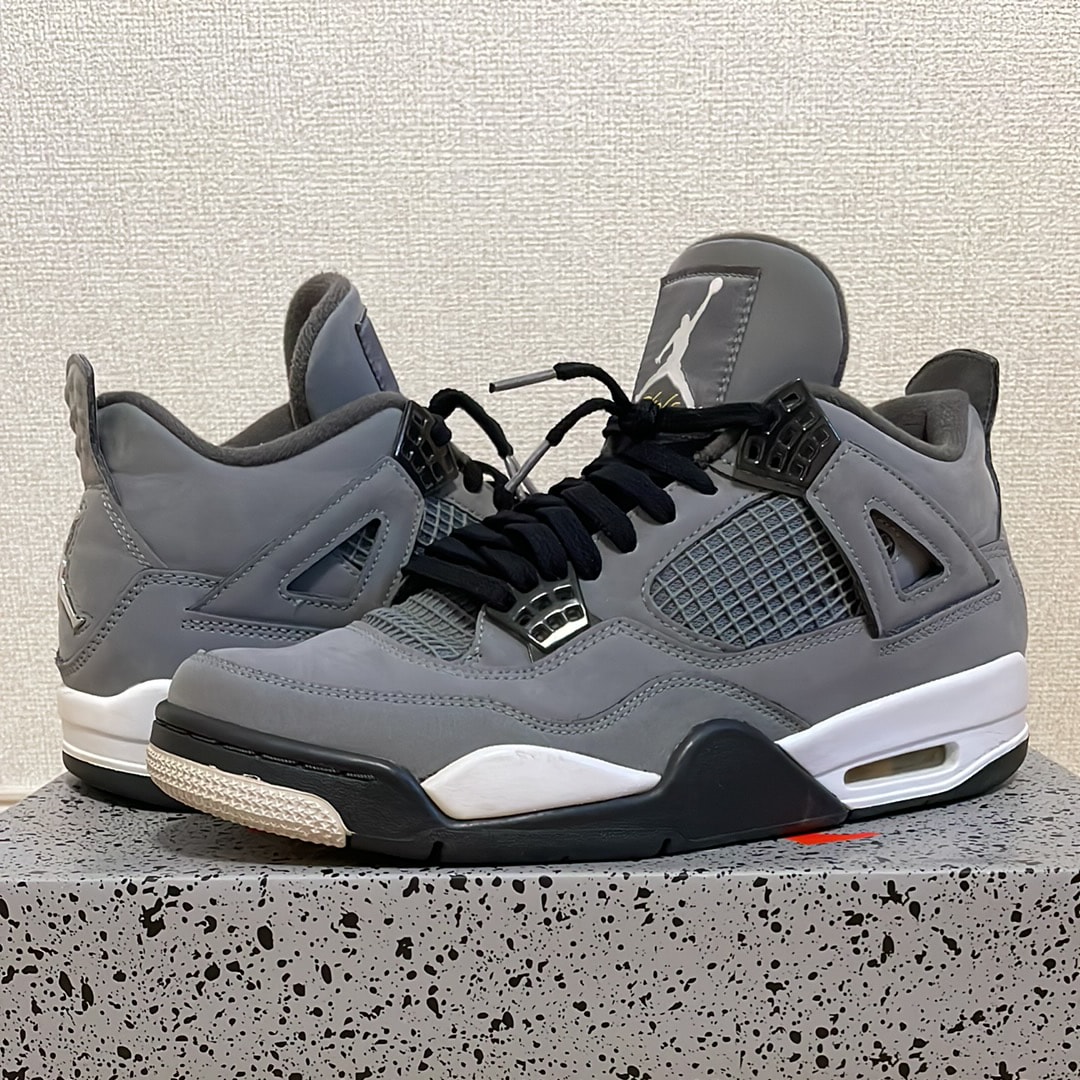 ナイキ エアジョーダン4 "クール グレー"