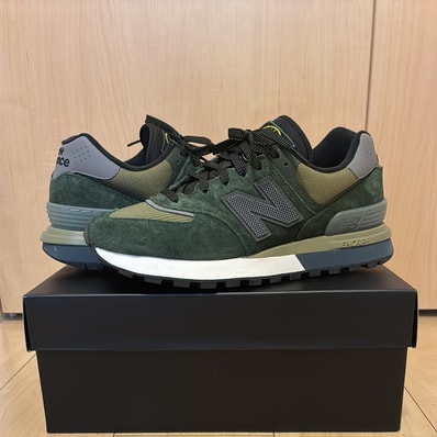 Stone Island × New Balance 574 Legacy "Dark Green"