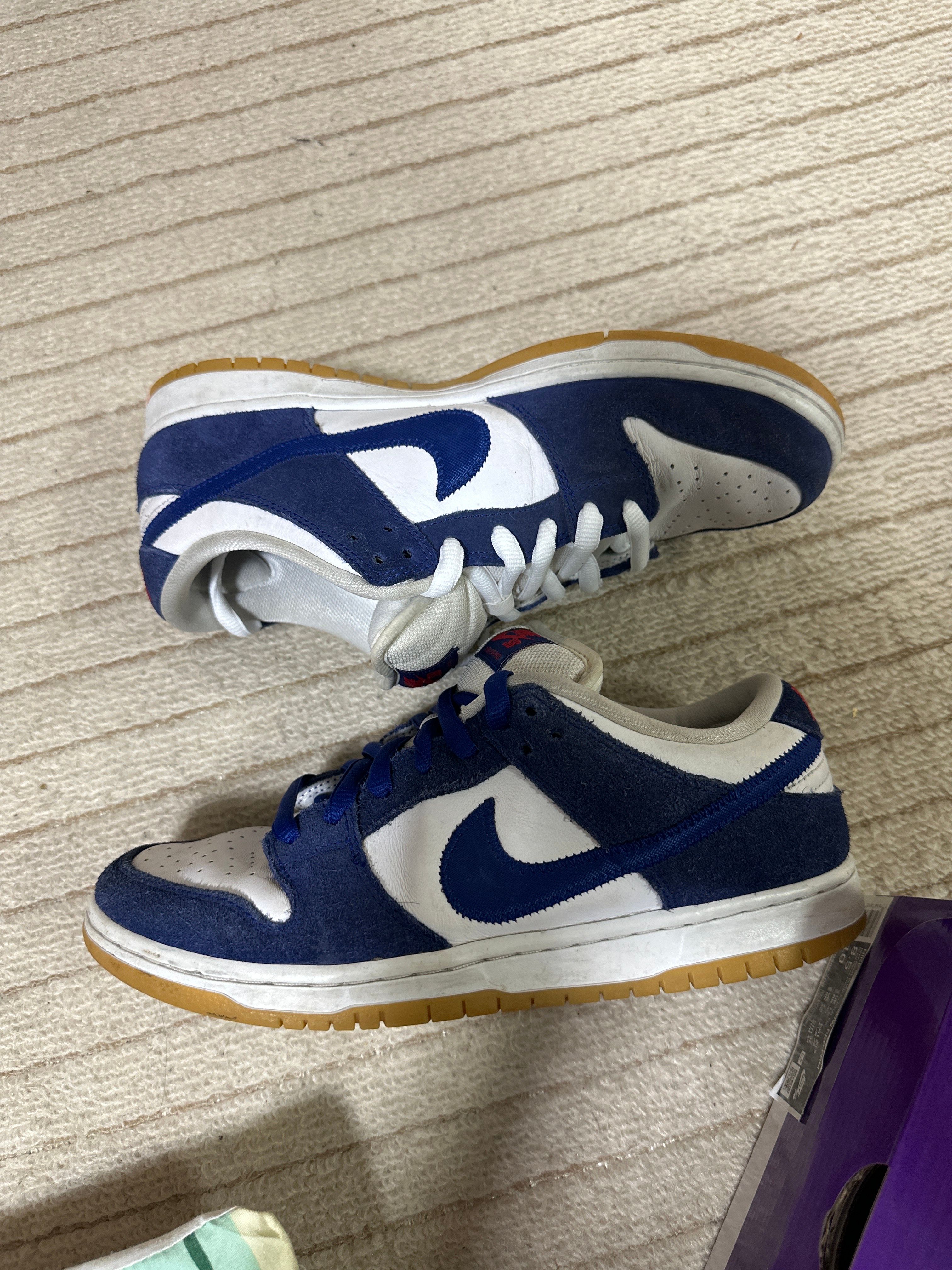Nike SB Dunk Low "Los Angeles Dodgers/Deep Royal Blue"