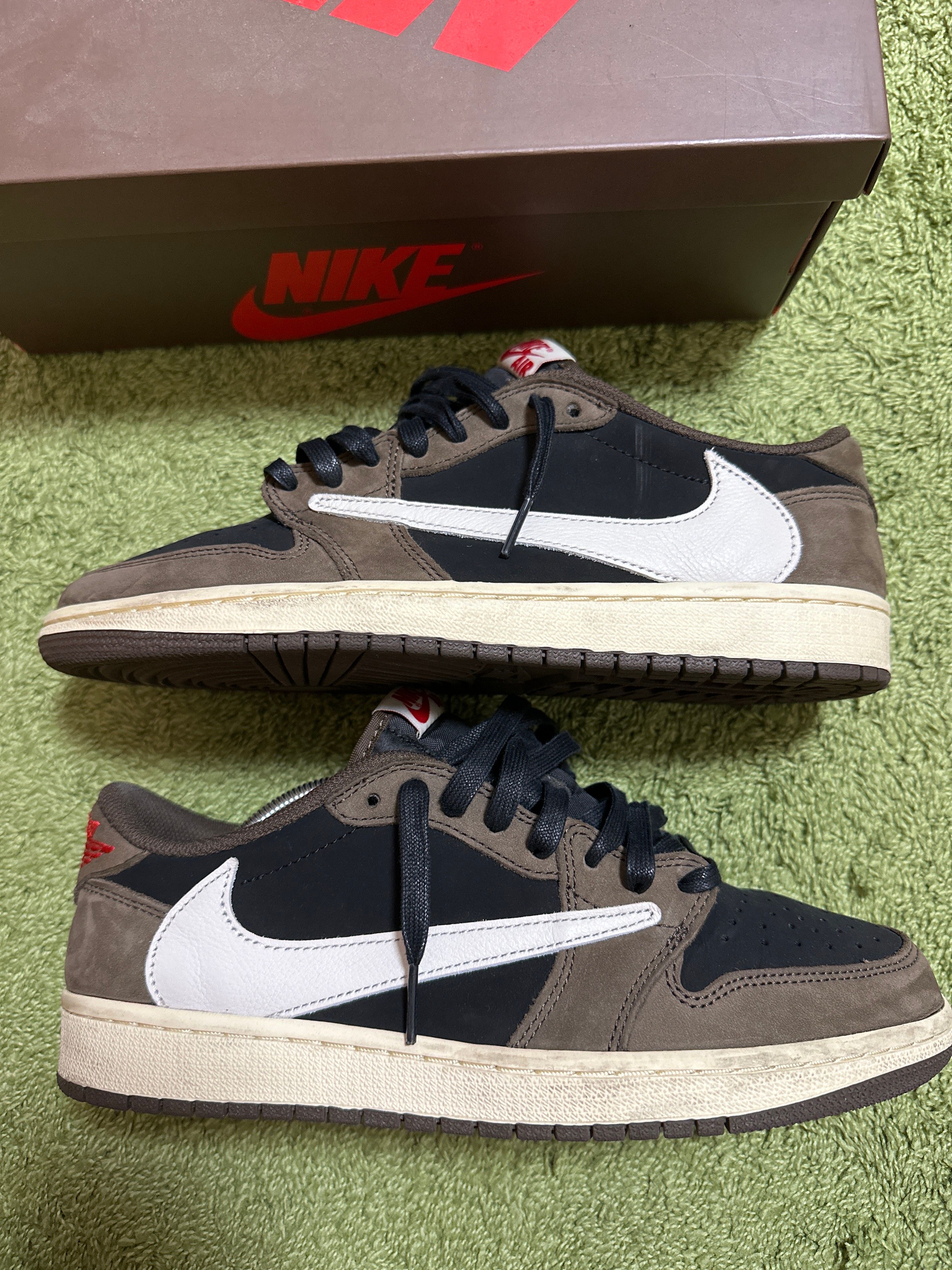 Travis Scott × Nike Air Jordan 1 Low OG SP-T "Black/Dark Mocha"