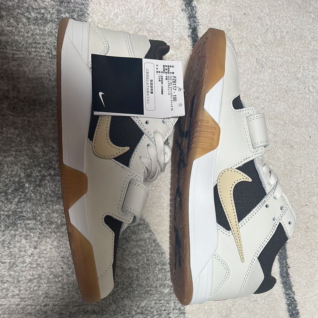 Travis Scott × Nike Jordan Jumpman Jack TR "Sail and Dark Mocha"