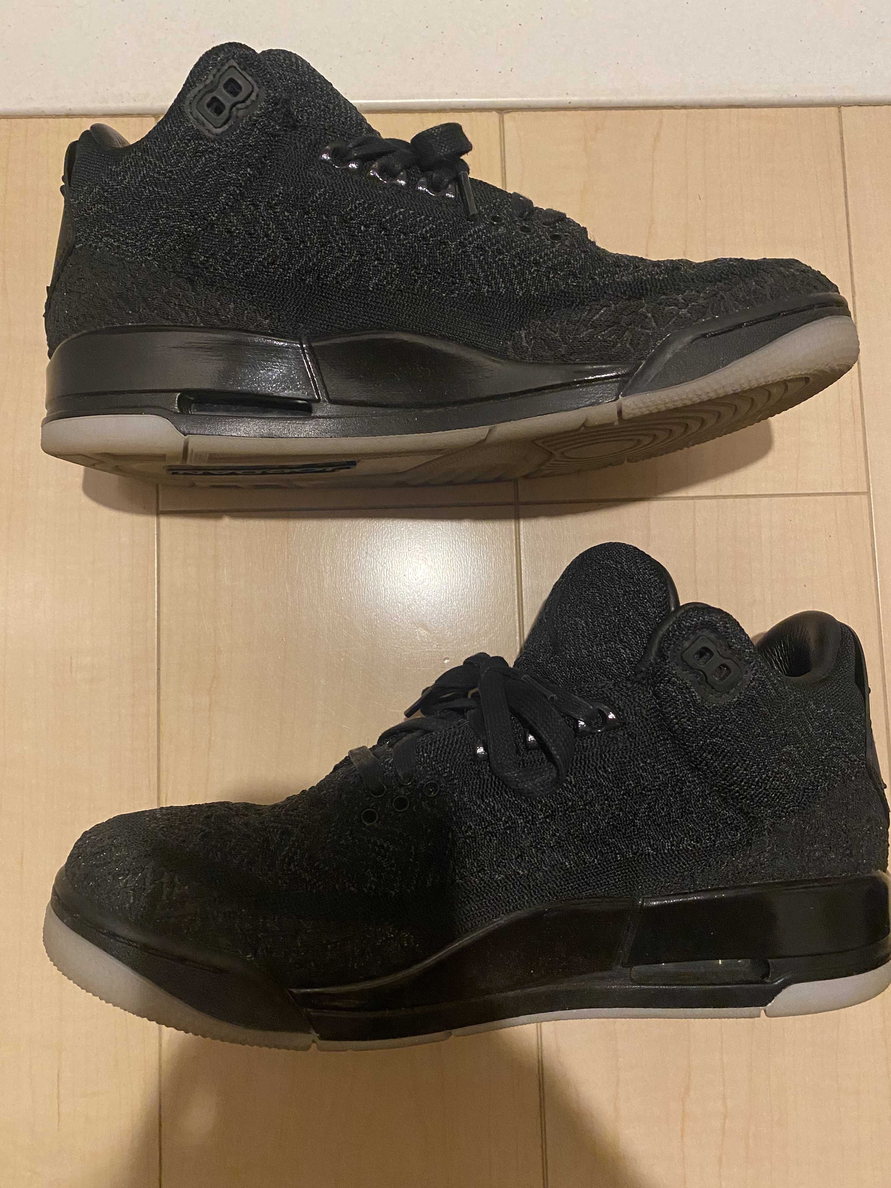Nike Air Jordan 3 Retro Flyknit "Black"