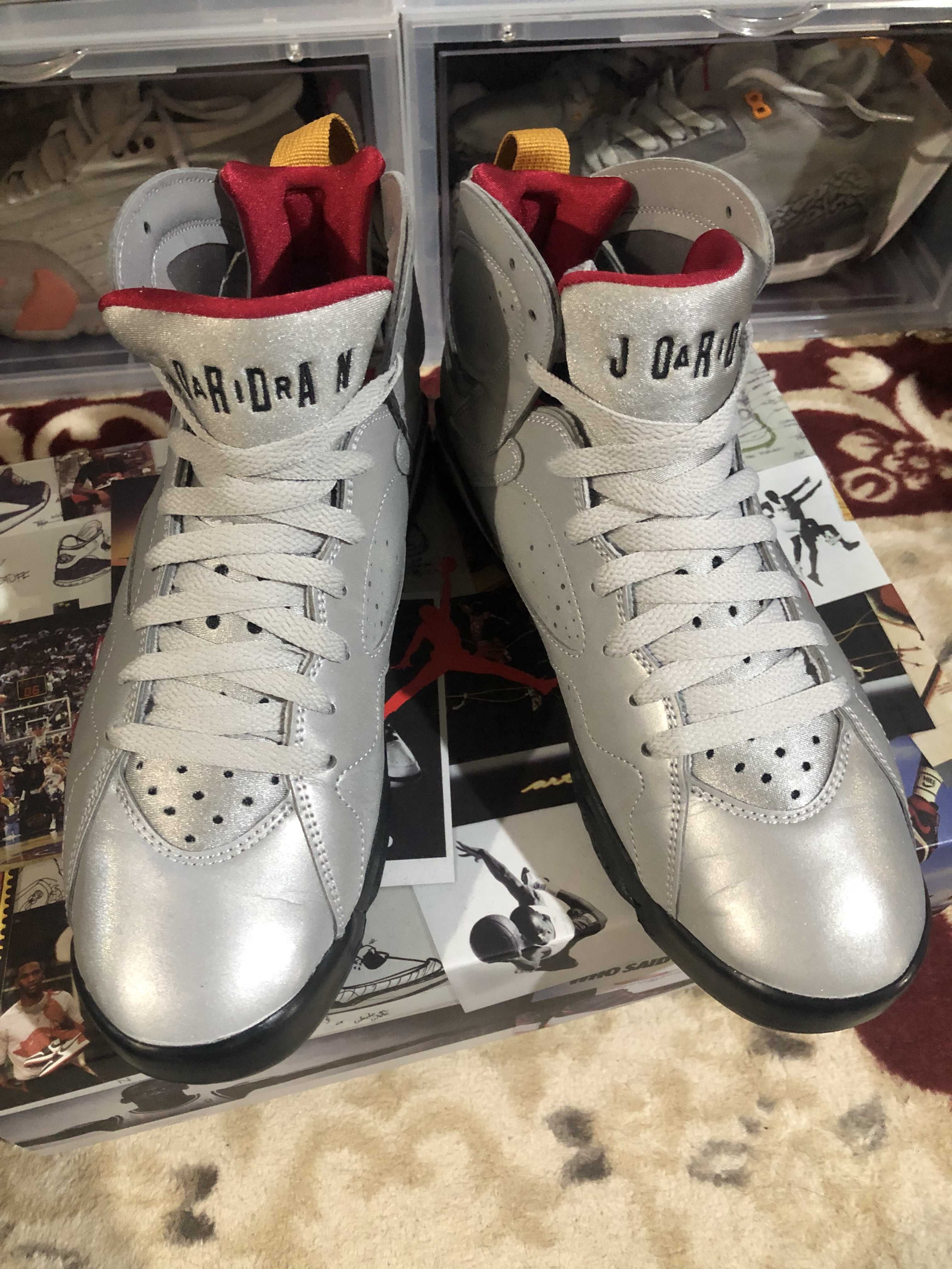 NIKE AIR JORDAN 7 REFLECTIVE CARDINAL