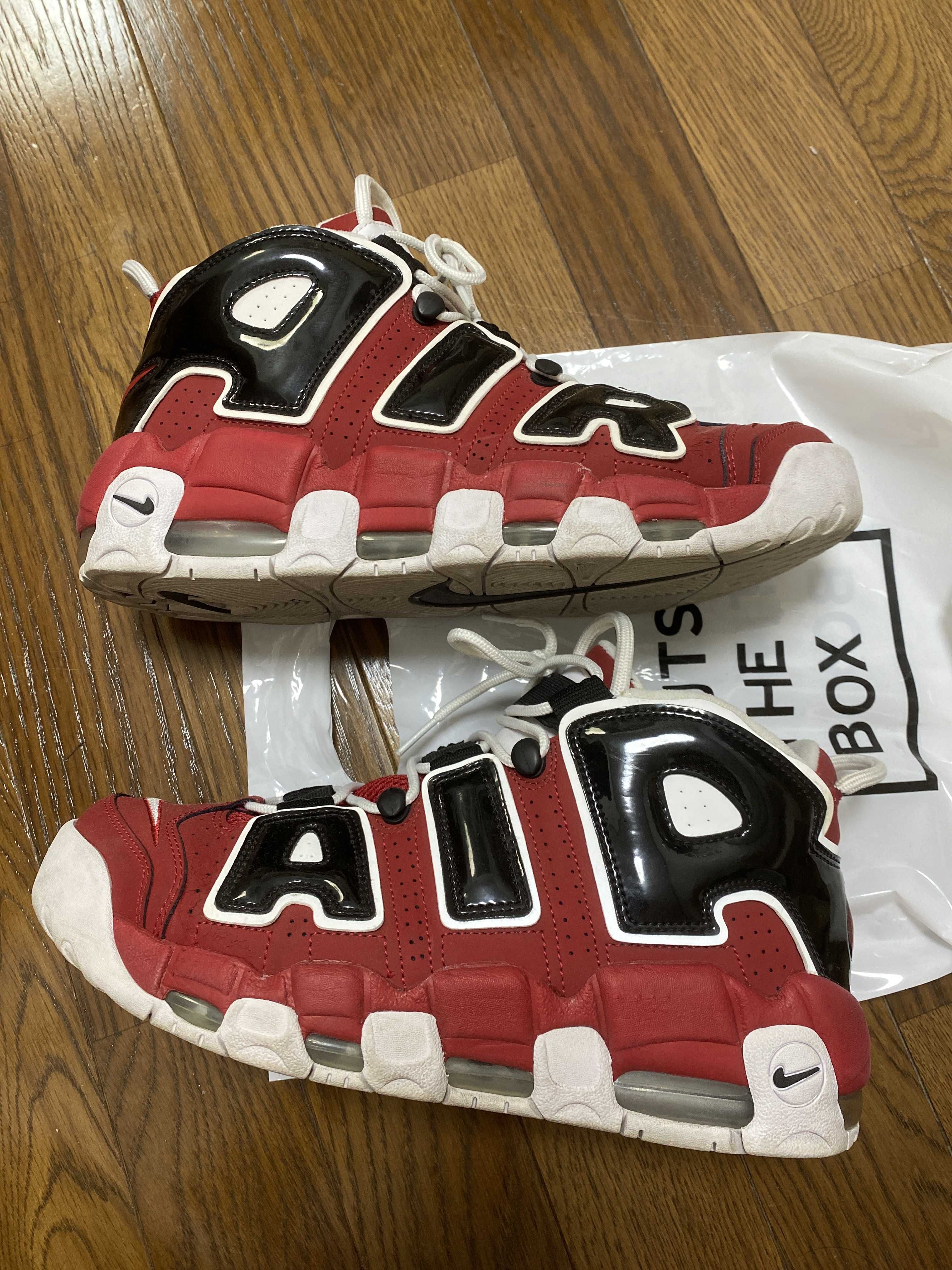 NIKE AIR MORE UPTEMPO ’96 "VARSITY RED/WHITE/BLACK"(2017)