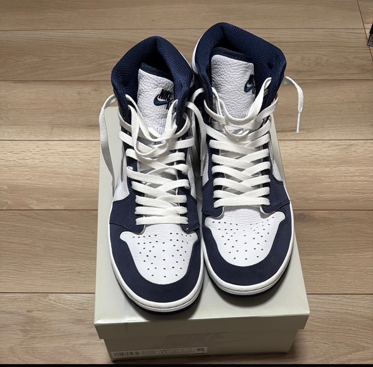 Nike Air Jordan 1 High OG CO.JP "White/Midnight Navy" (2020)(ブリーフケースなし)