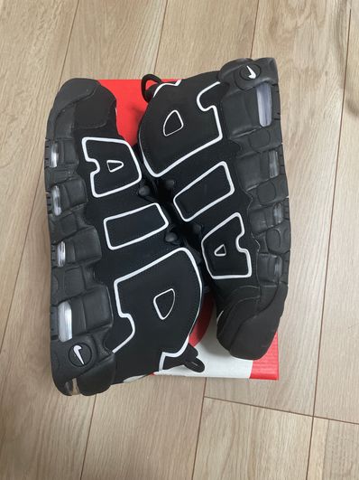 Nike Air More Uptempo "Black/White"(2020)