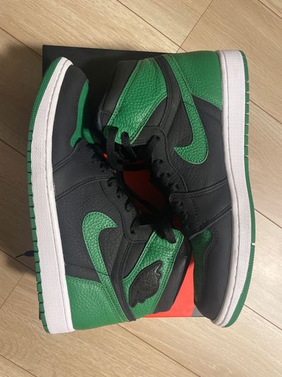 Nike Air Jordan 1 Retro High OG "Black/Pine Green" (2020)