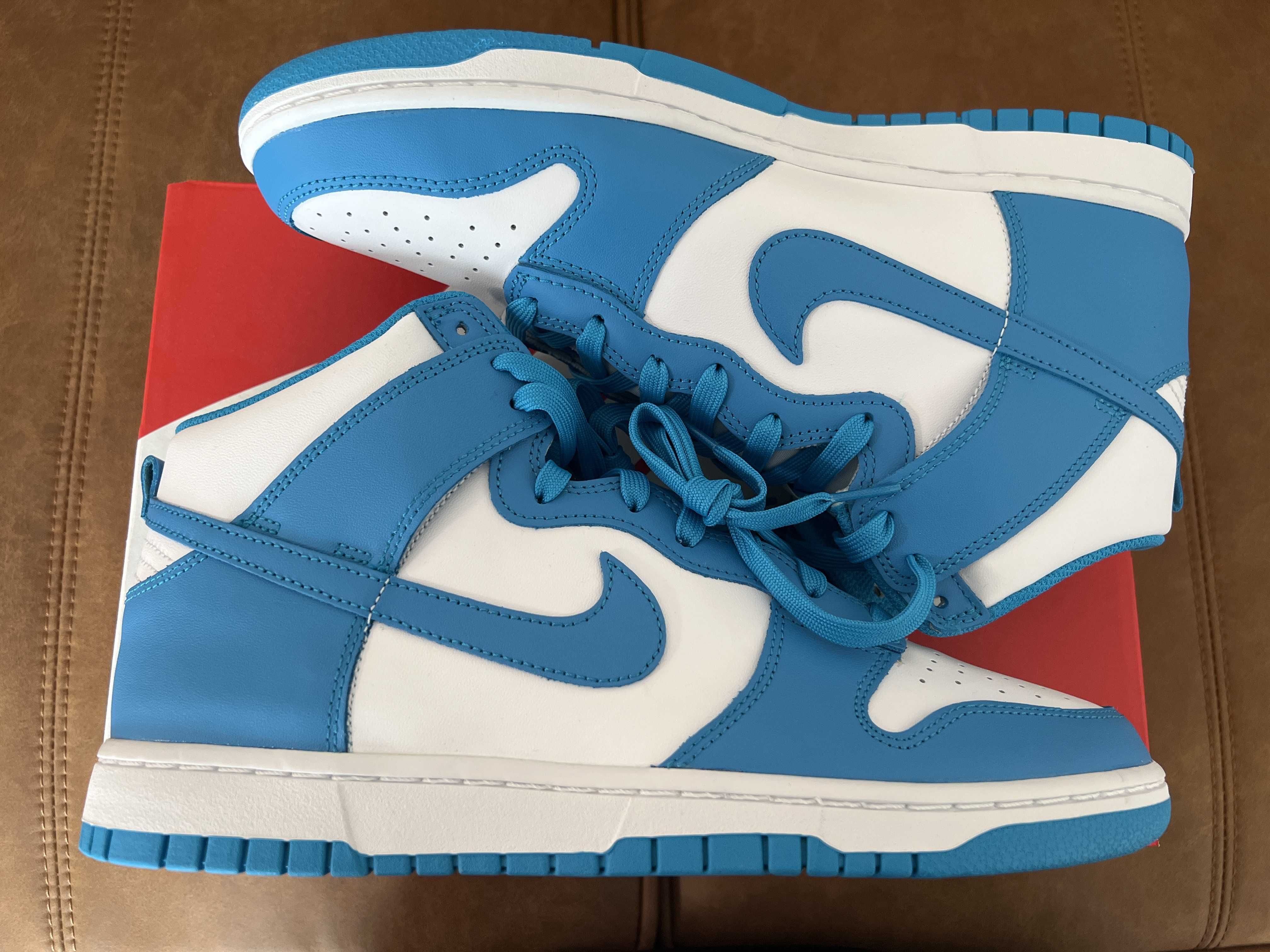 Nike Dunk High "Championship Blue"