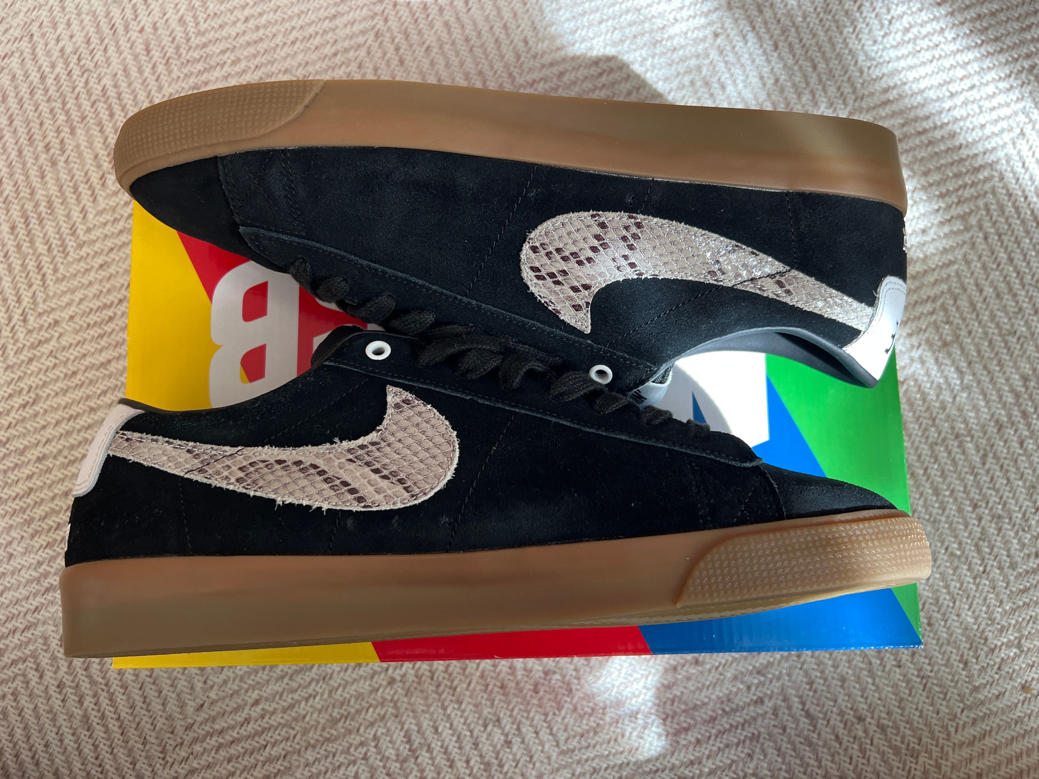 Wacko Maria × Nike SB Blazer Low "Black"