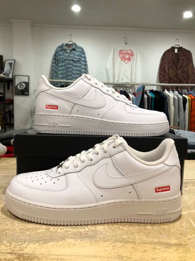 Supreme × Nike Air Force 1 Low "White"