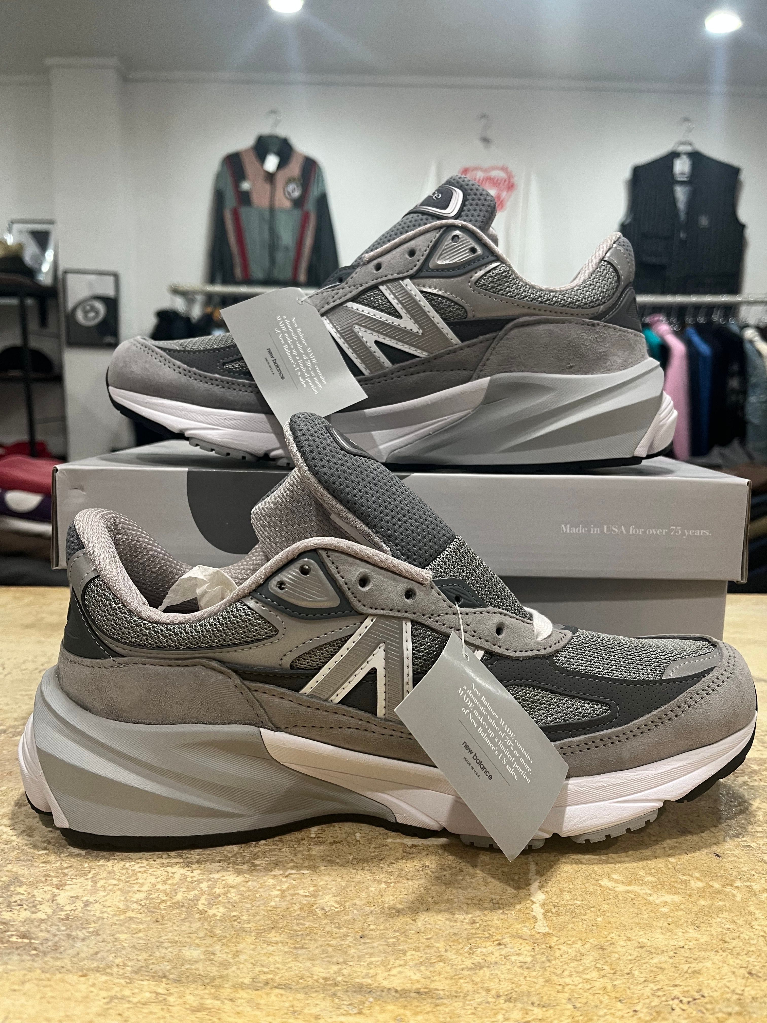 New Balance 990V6 "Gray" (Heel Logo NB)