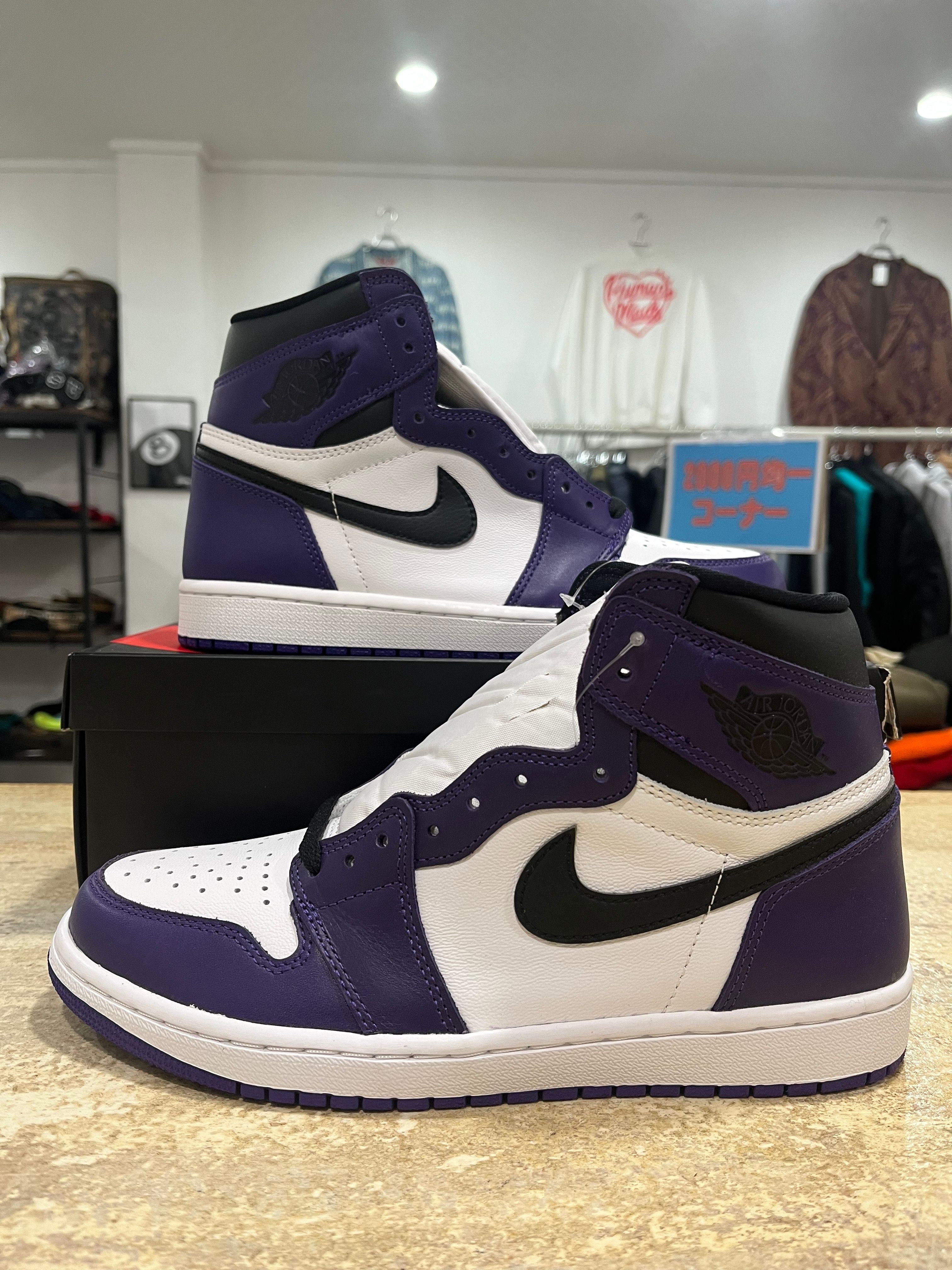 Nike Air Jordan 1 Retro High OG "Court Purple White/Black" (2020)
