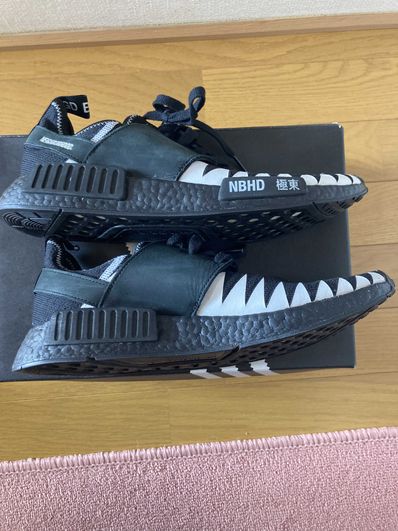 NEIGHBORHOOD × adidas NMD R1 "Core Black"