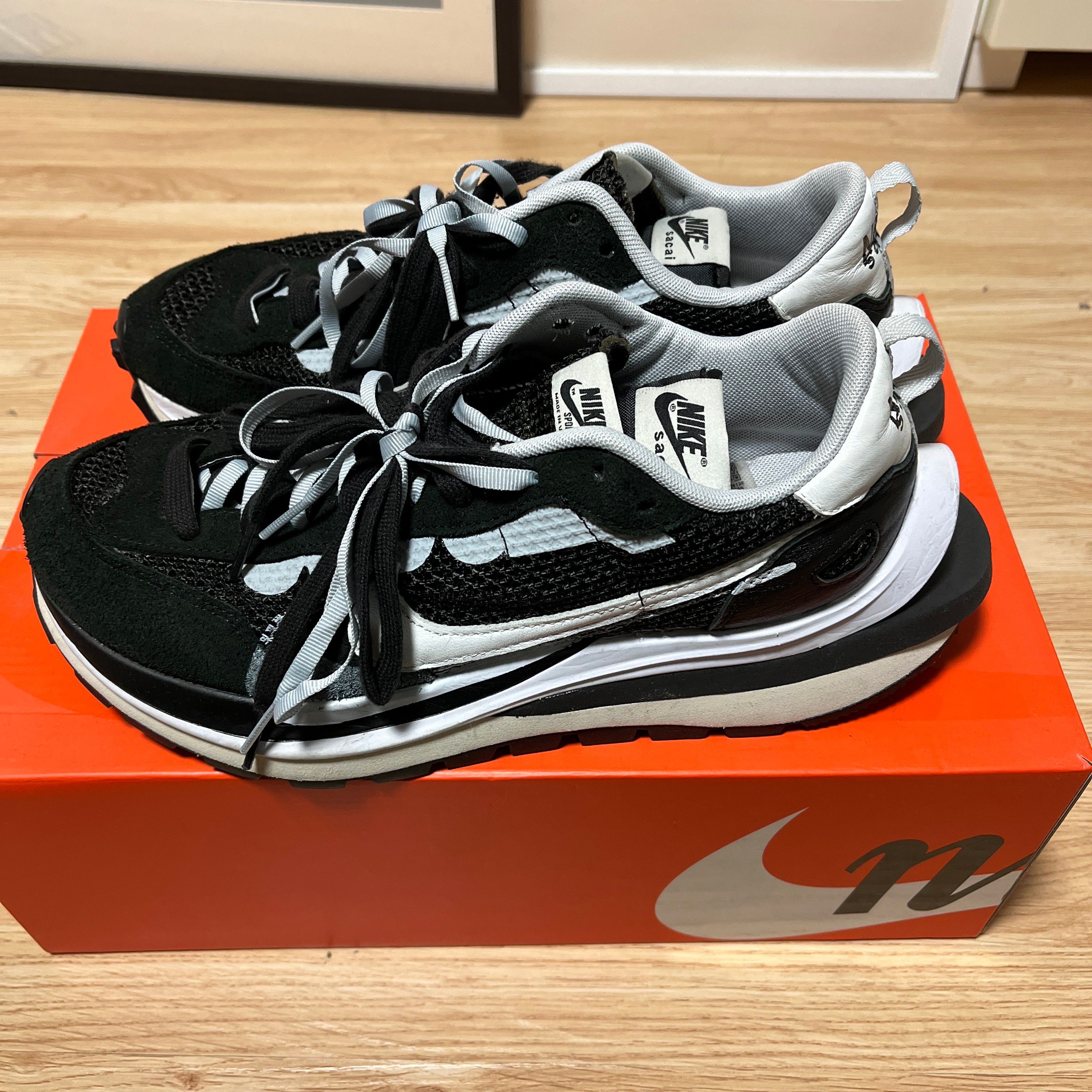 sacai × Nike Vapor Waffle "Black and White"