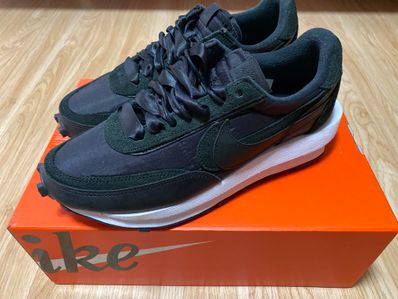 sacai × Nike LDV Waffle "Triple Black"