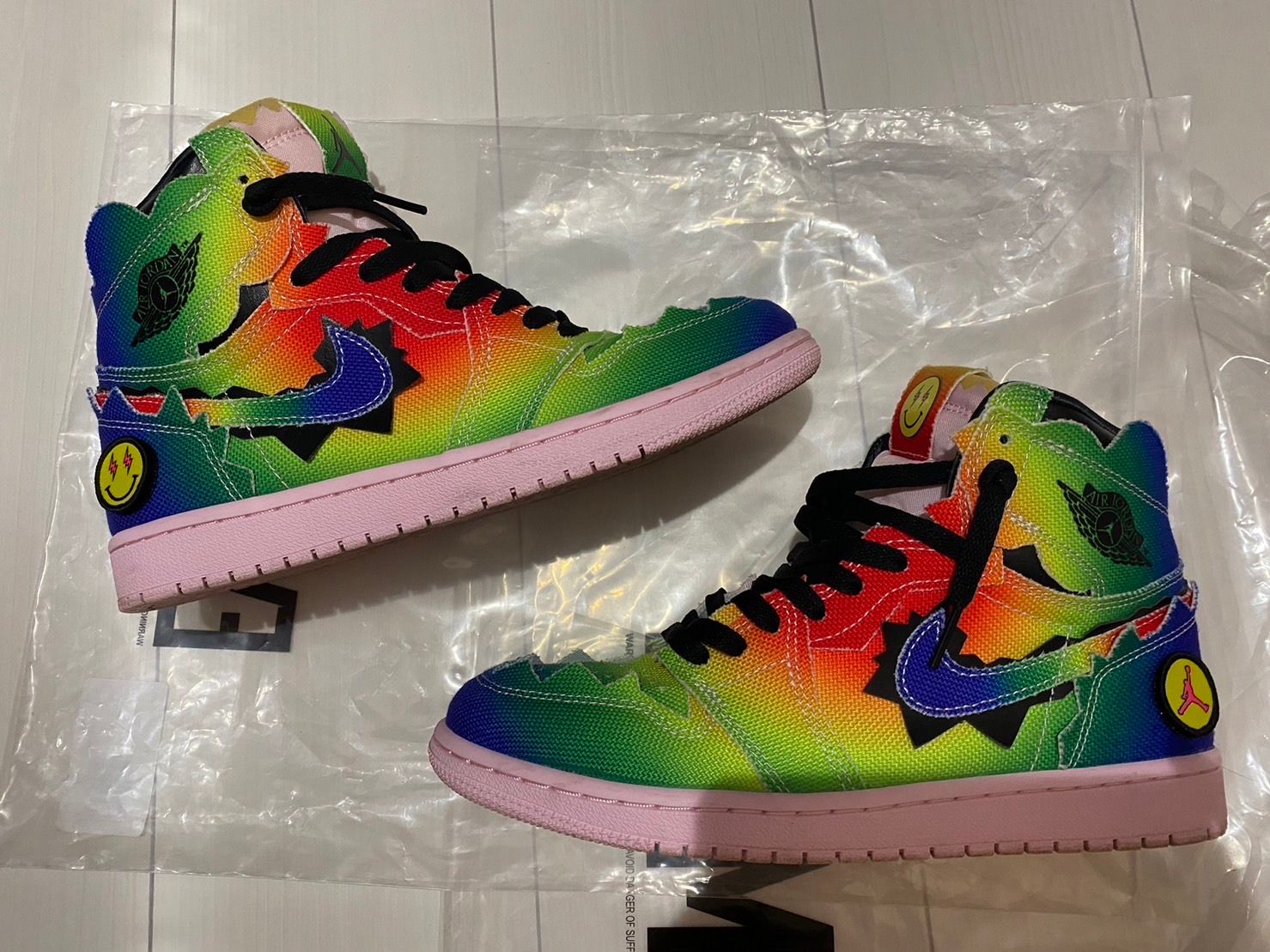 J Balvin × Nike Air Jordan 1 High OG "Rainbow"