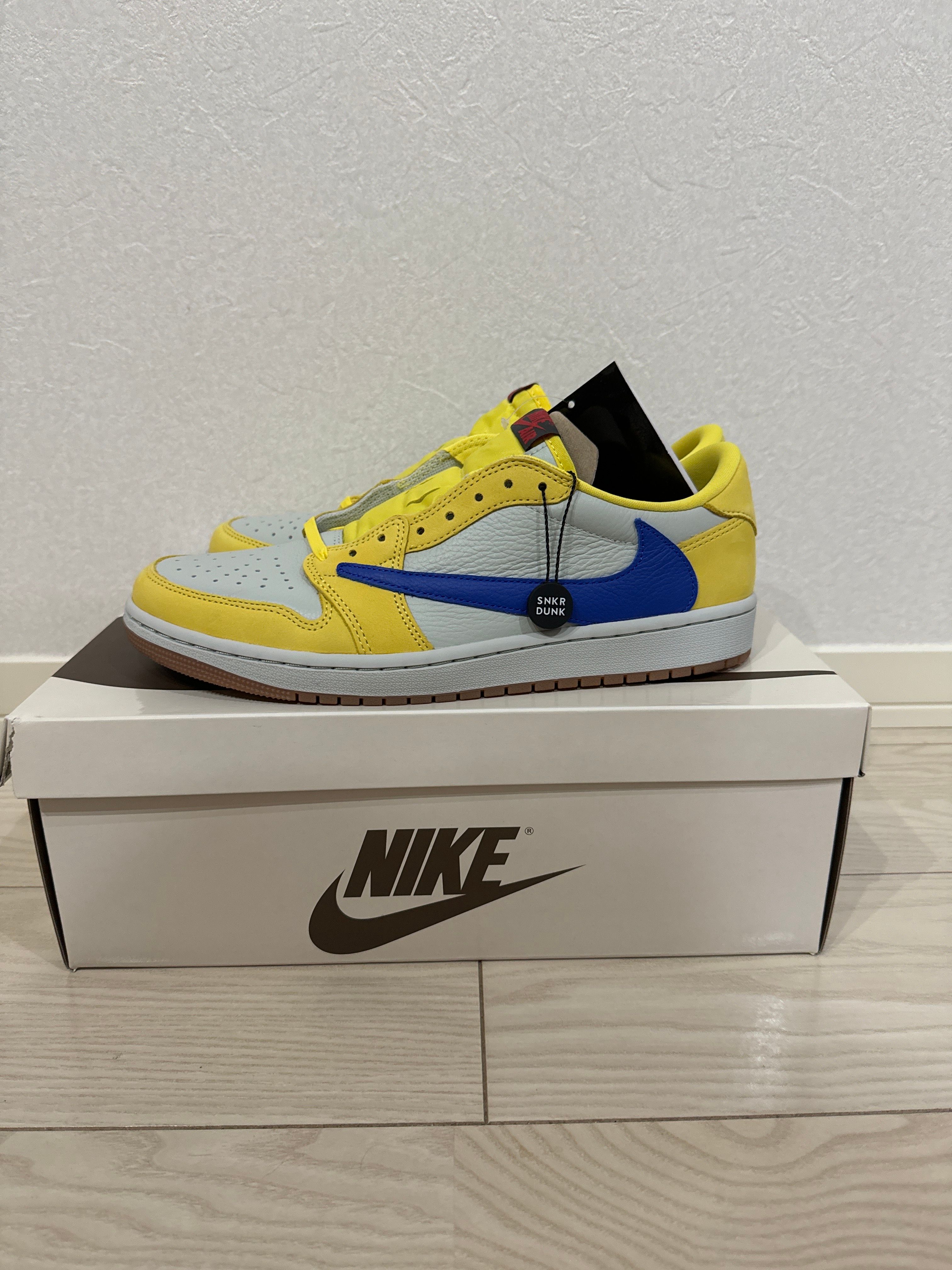 Travis Scott × Nike Women's Air Jordan 1 Retro Low OG "Canary"