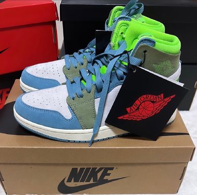 Nike Women's Air Jordan 1 Zoom CMFT 2 "Cerulean/Green Strike"