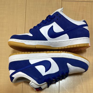 Nike SB Dunk Low "Los Angeles Dodgers/Deep Royal Blue"