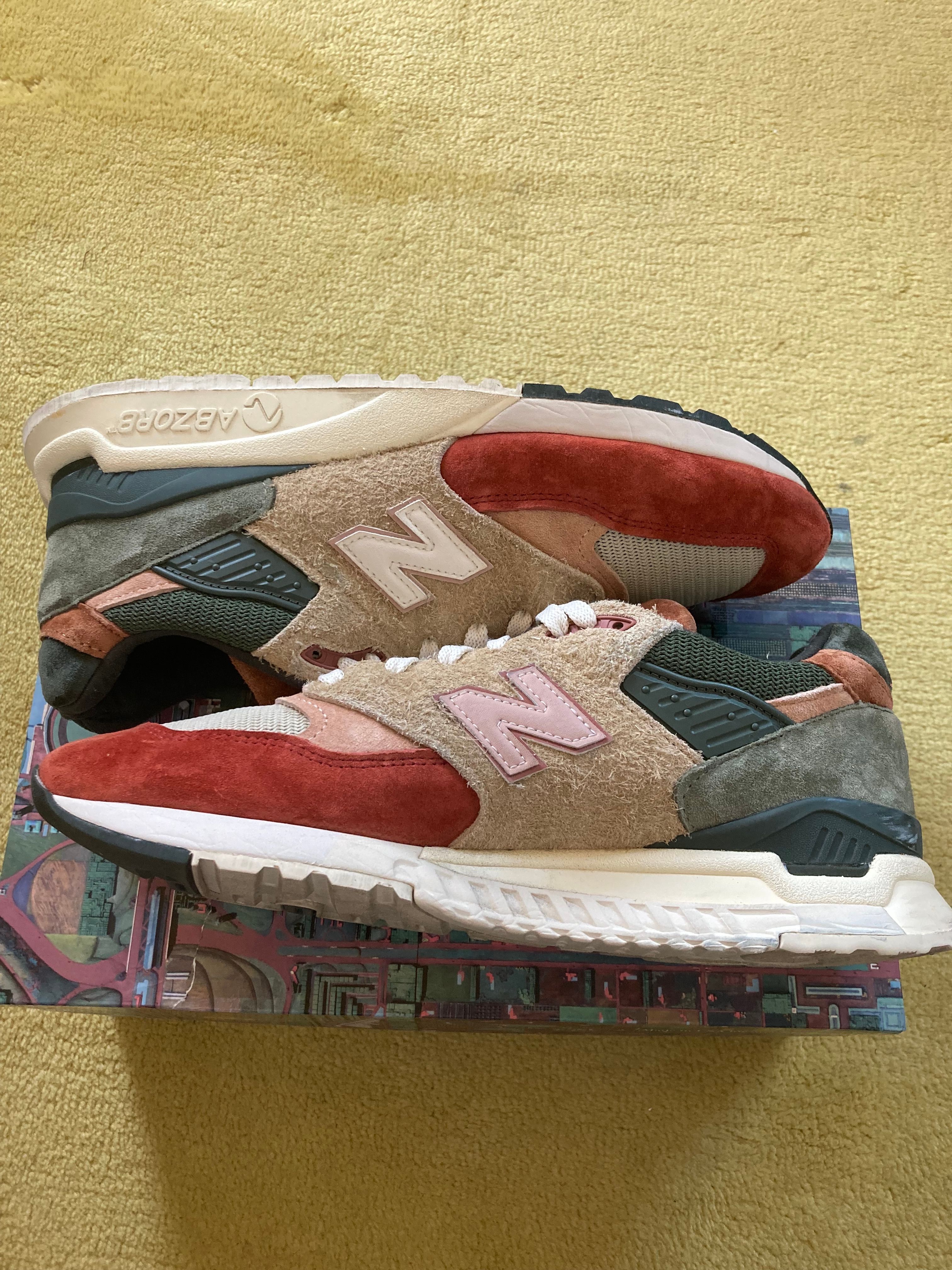 KITH Ronnie Fieg and the Frank Lloyd Wright Foundation × New Balance 998 "Beige/Chutney"