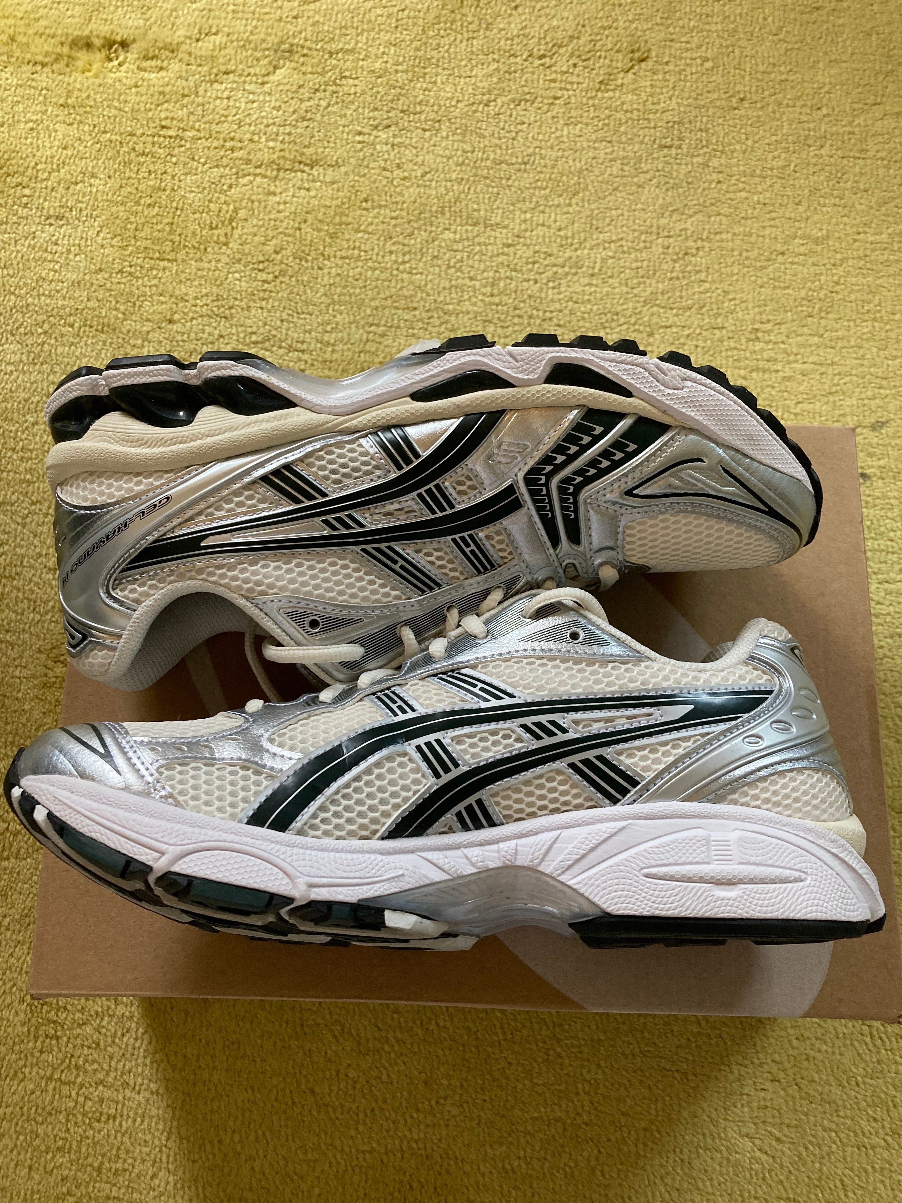 KITH × Asics Gel-Kayano 14 "Cream/Scarab" (1201A954-100)