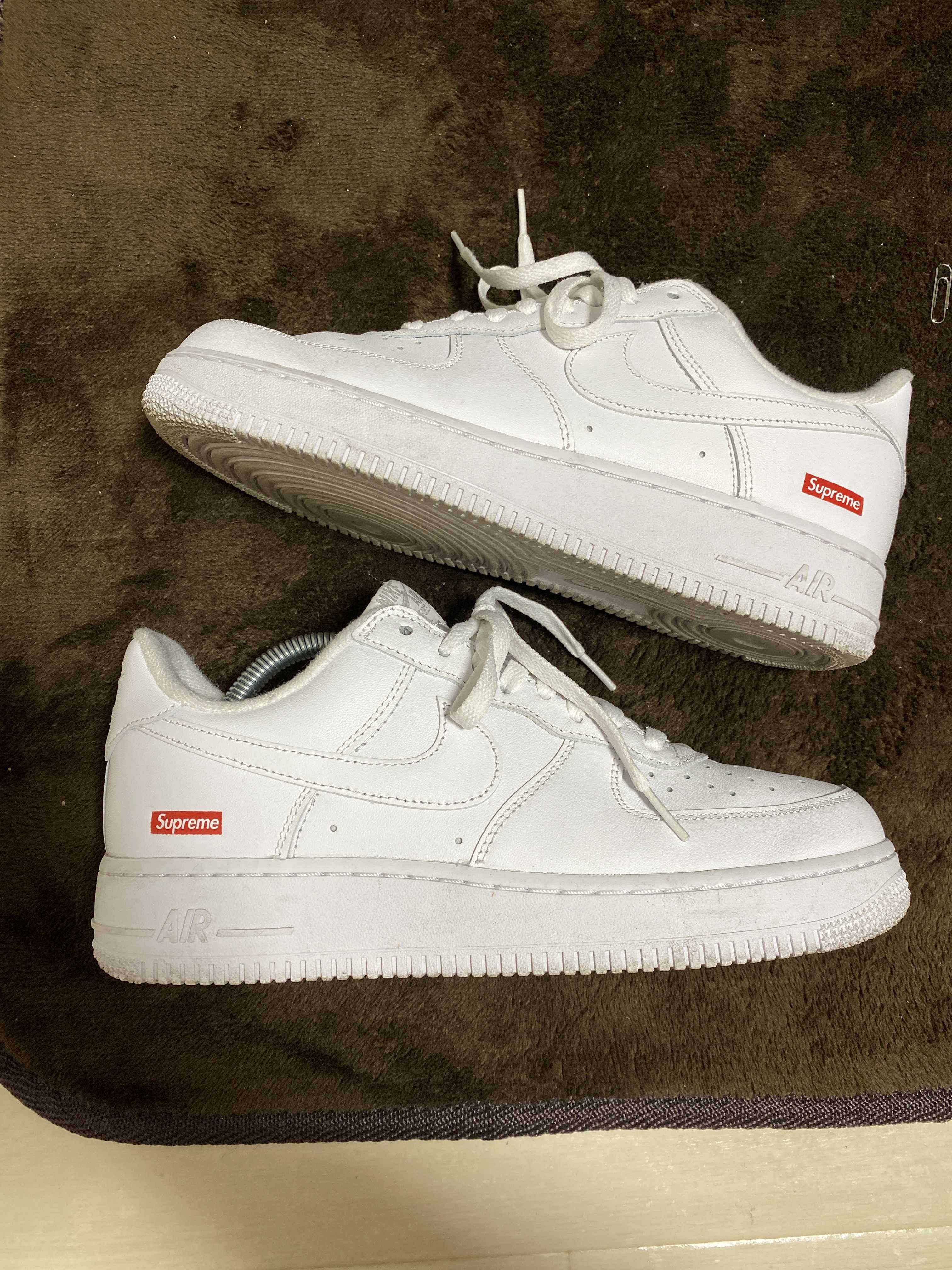 Supreme × Nike Air Force 1 Low "White"