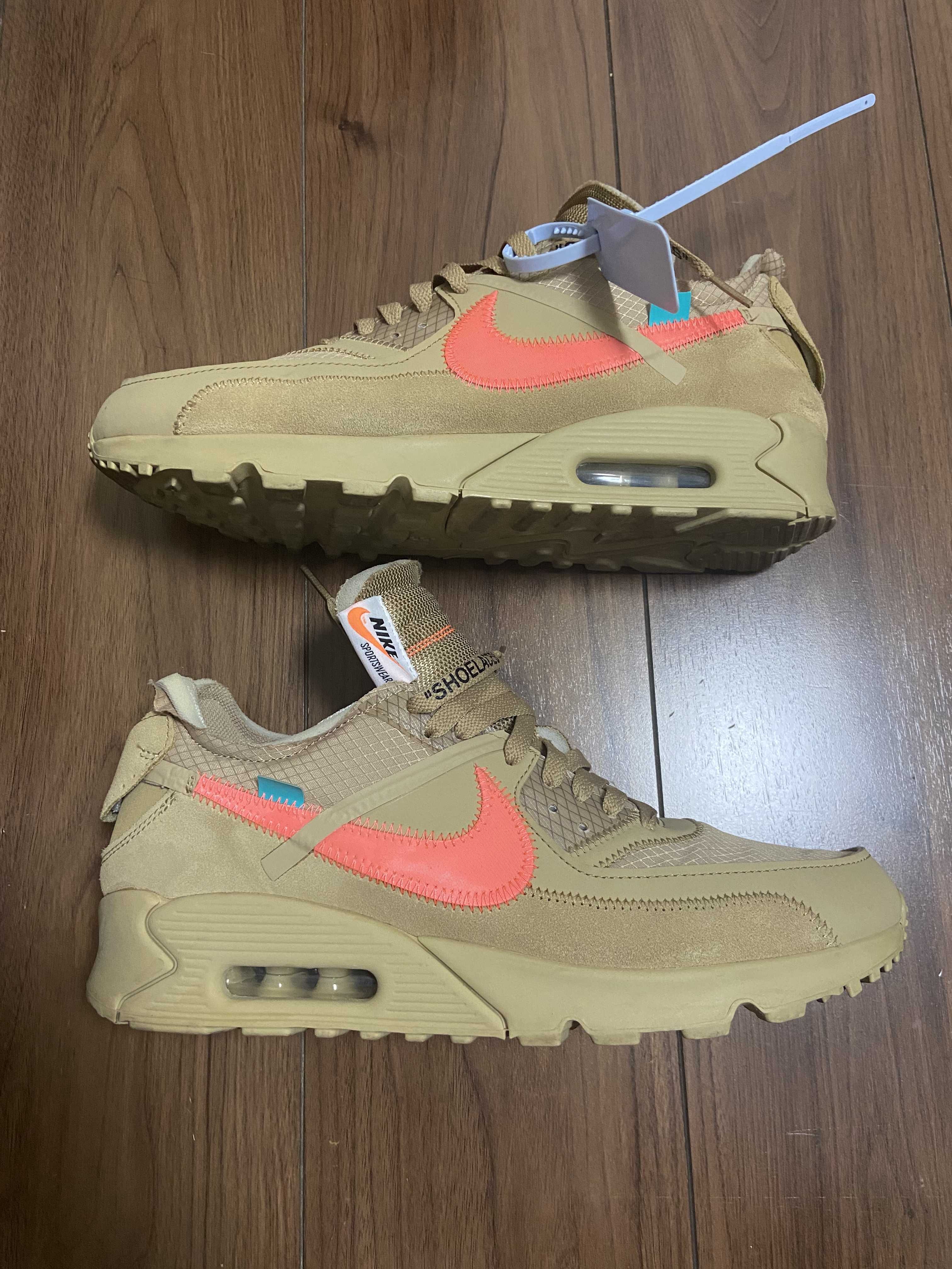 Off-White × Nike Air Max 90 "Desert Ore"